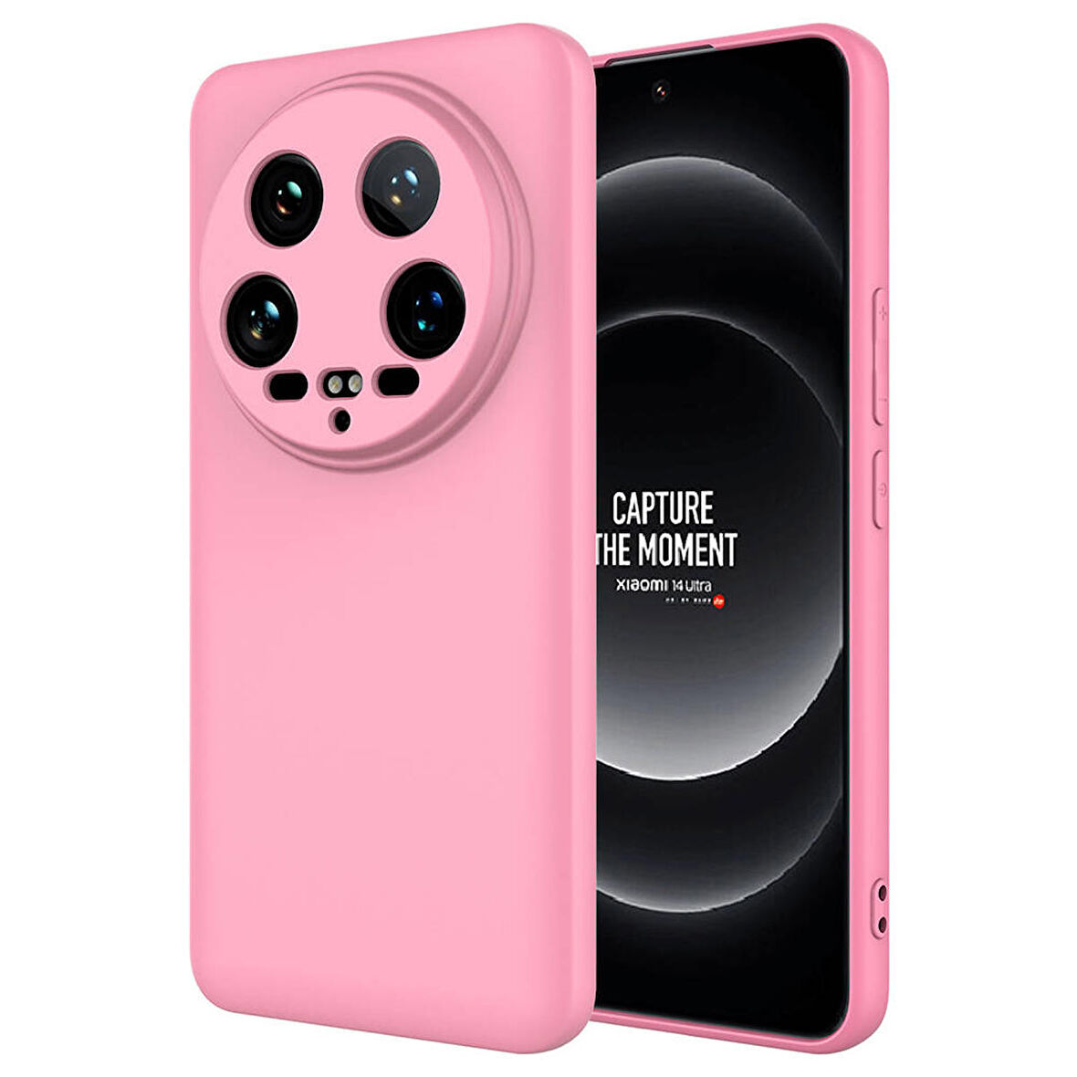 Forzacase Xiaomi Mi 14 Ultra ile uyumlu Liquid Serisi İçi Kadife Lansman Silikon Kılıf