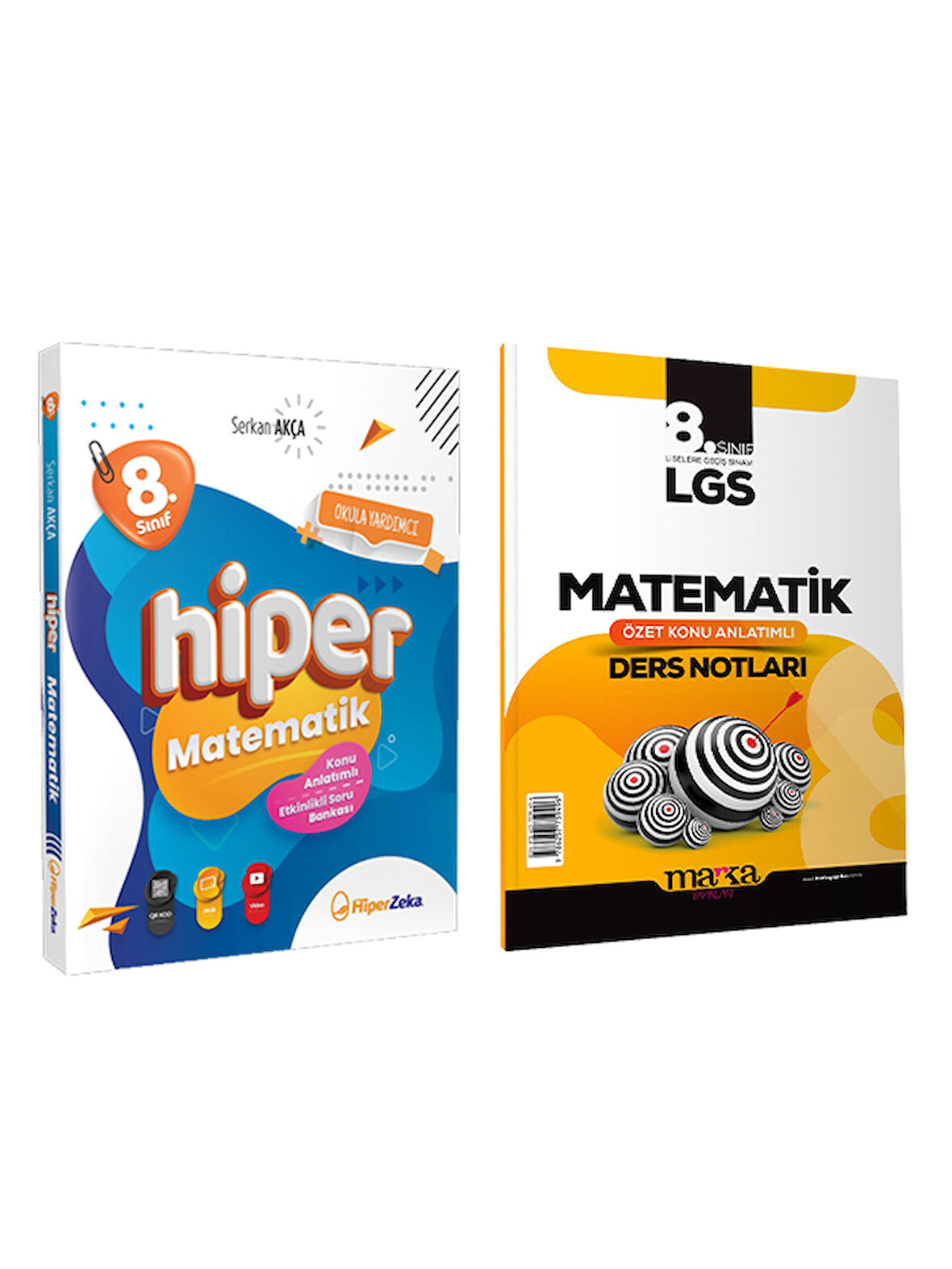2025 LGS Matematik Ders Notları ve Hiper 8.Sınıf Matematik Etkinlikli Soru 2 Kitap