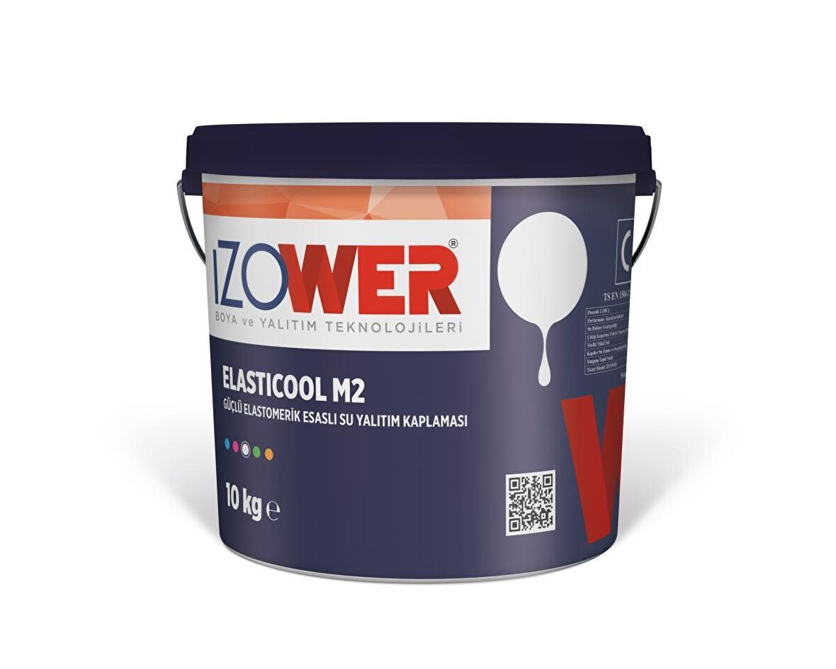 izower M2 Güçlü Elastomerik Su Yalıtım Malzemesi (BEYAZ) – 10 Kg