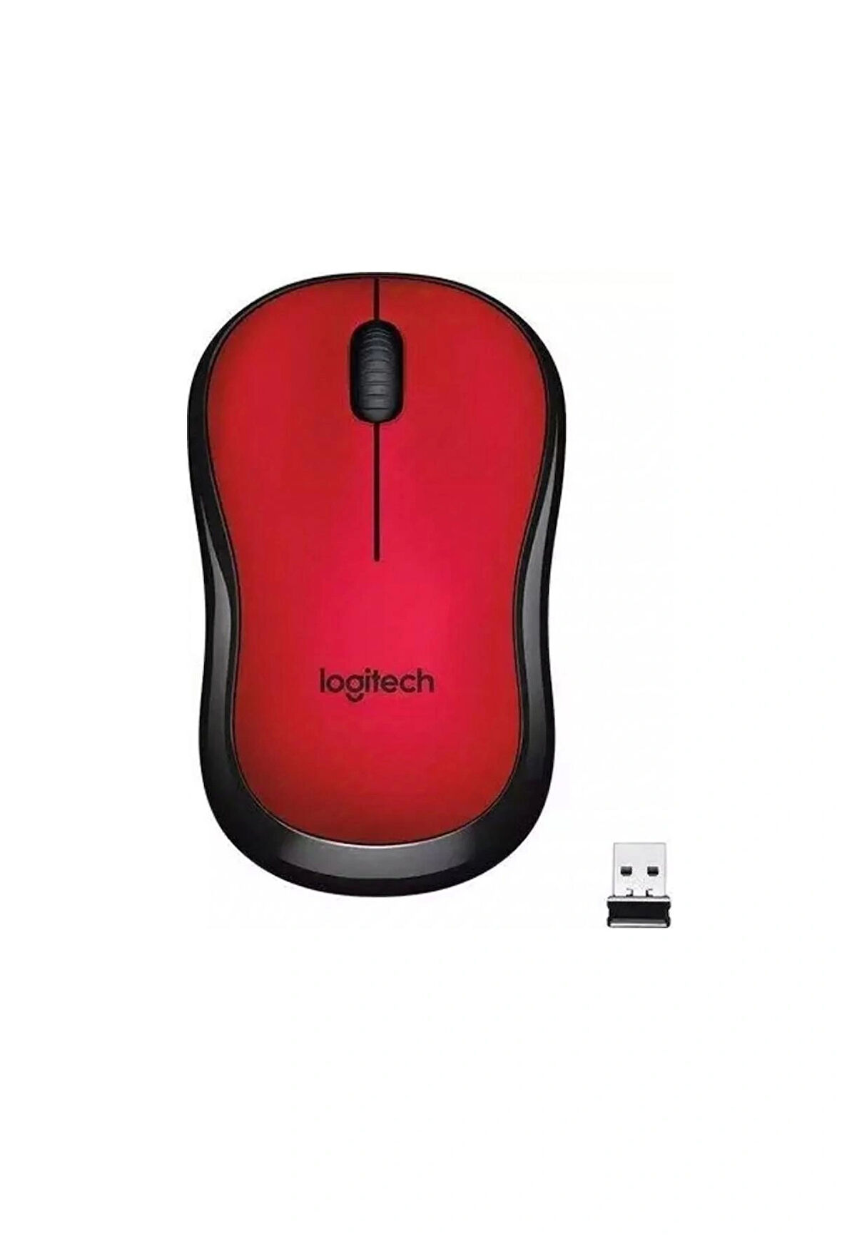 Logitech M220 Silent Kırmızı Mouse