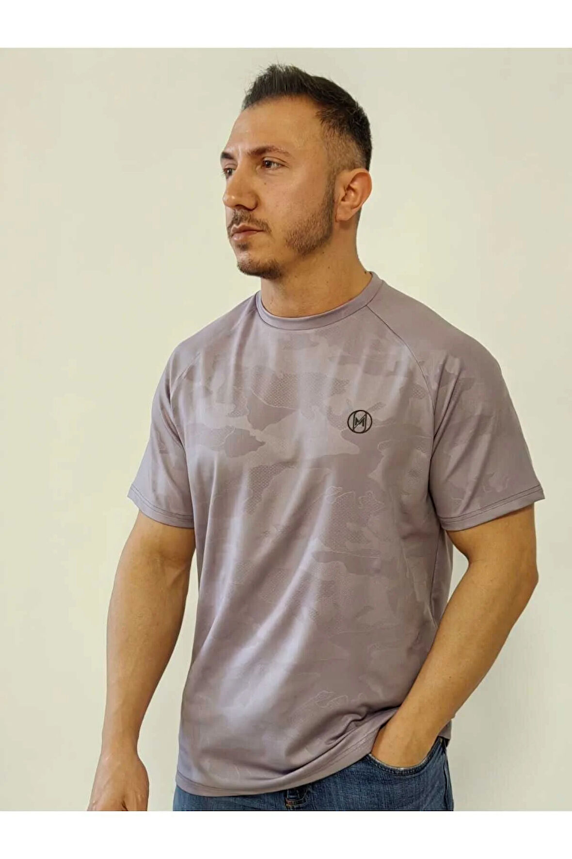 Reglan Kol Sporcu Tişört, Fitness Tişörtü, Nefes Alan Tişört,Antrenman Tişörtü, Koşu Tişörtü