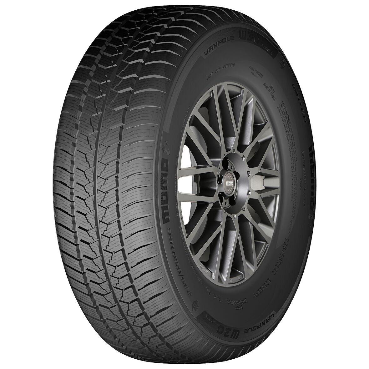 Momo 195/60 R16 99/97H VAN Pole W-30 Kış Lastiği ( Üretim Yılı: 2025 )
