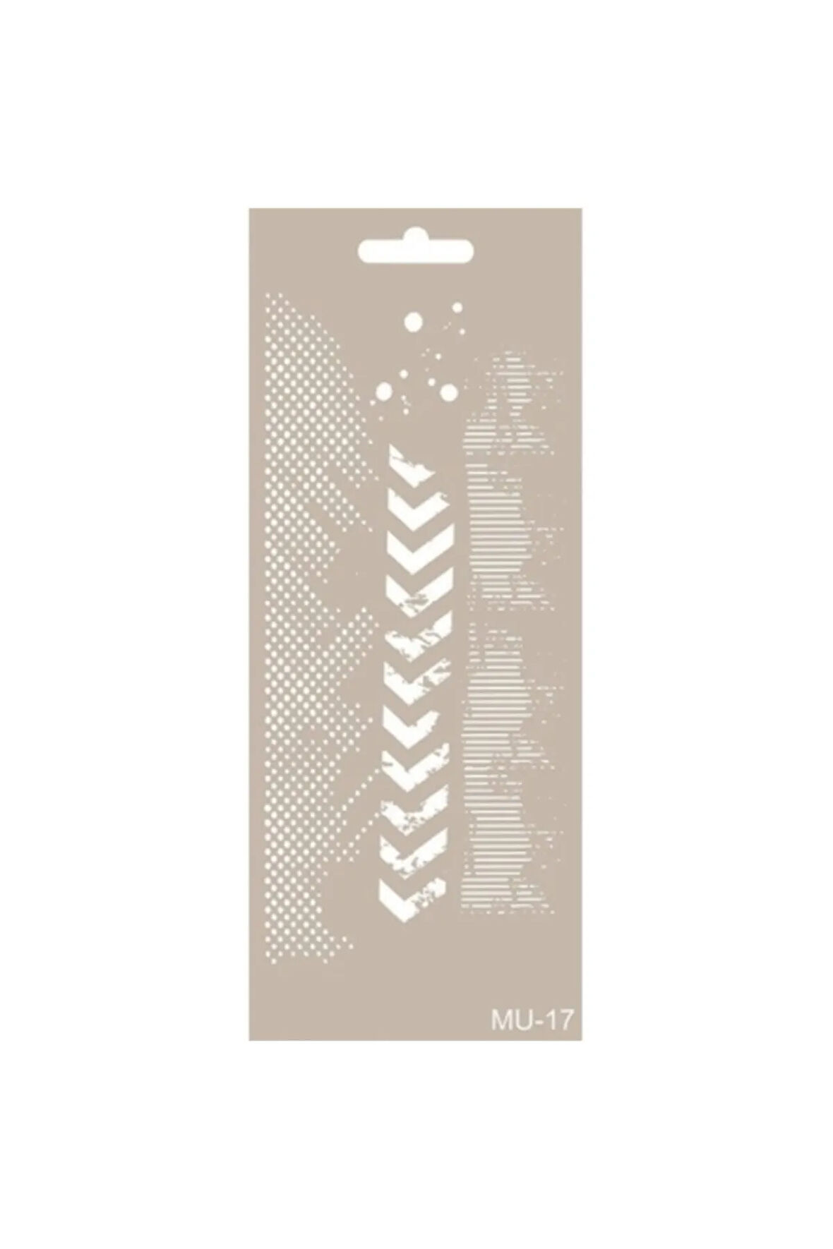Mu17 Mix Media Stencil