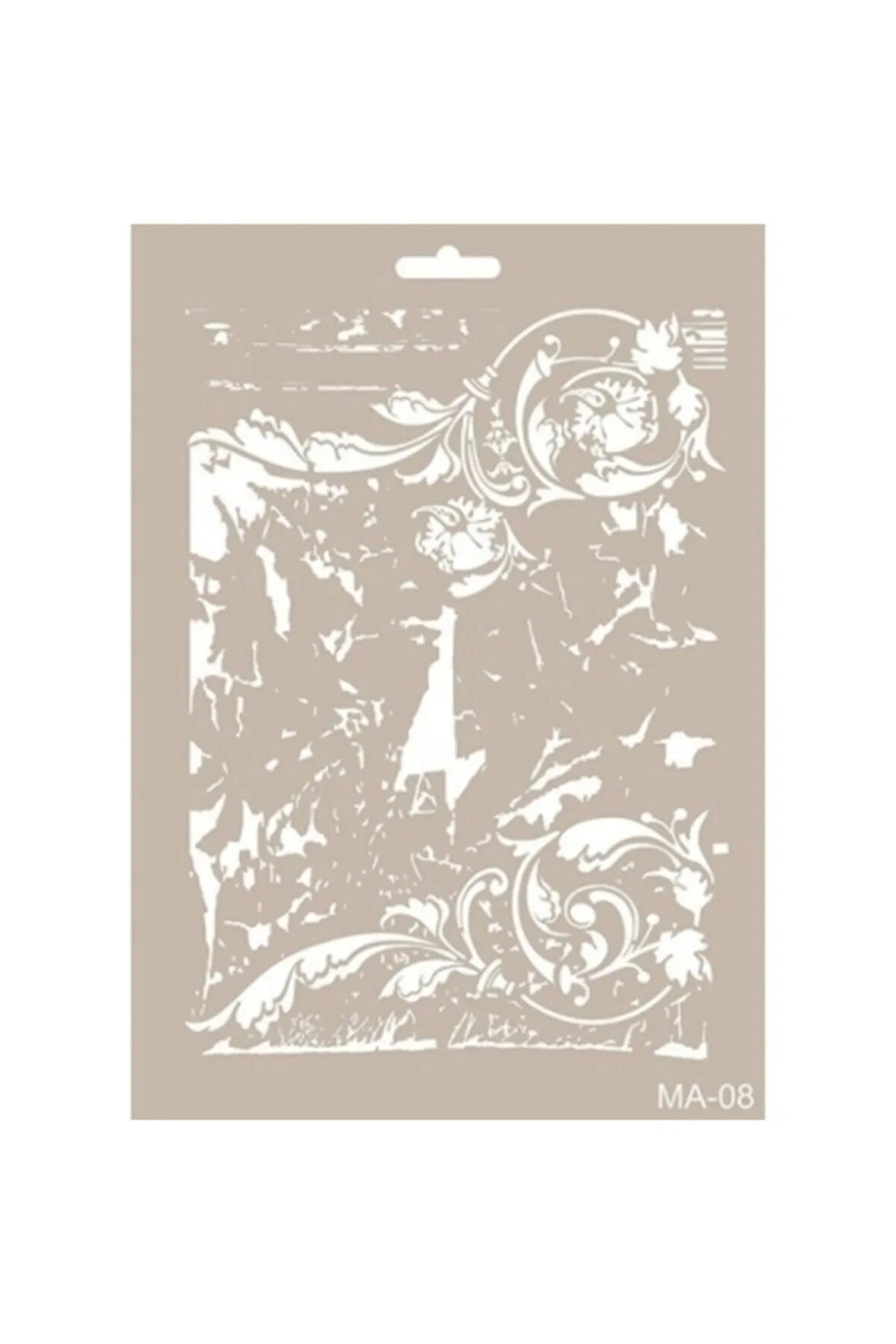 Ma08 Mix Media Stencil