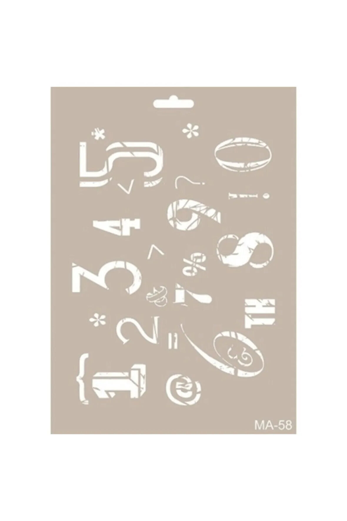 Ma58 Mix Media Stencil