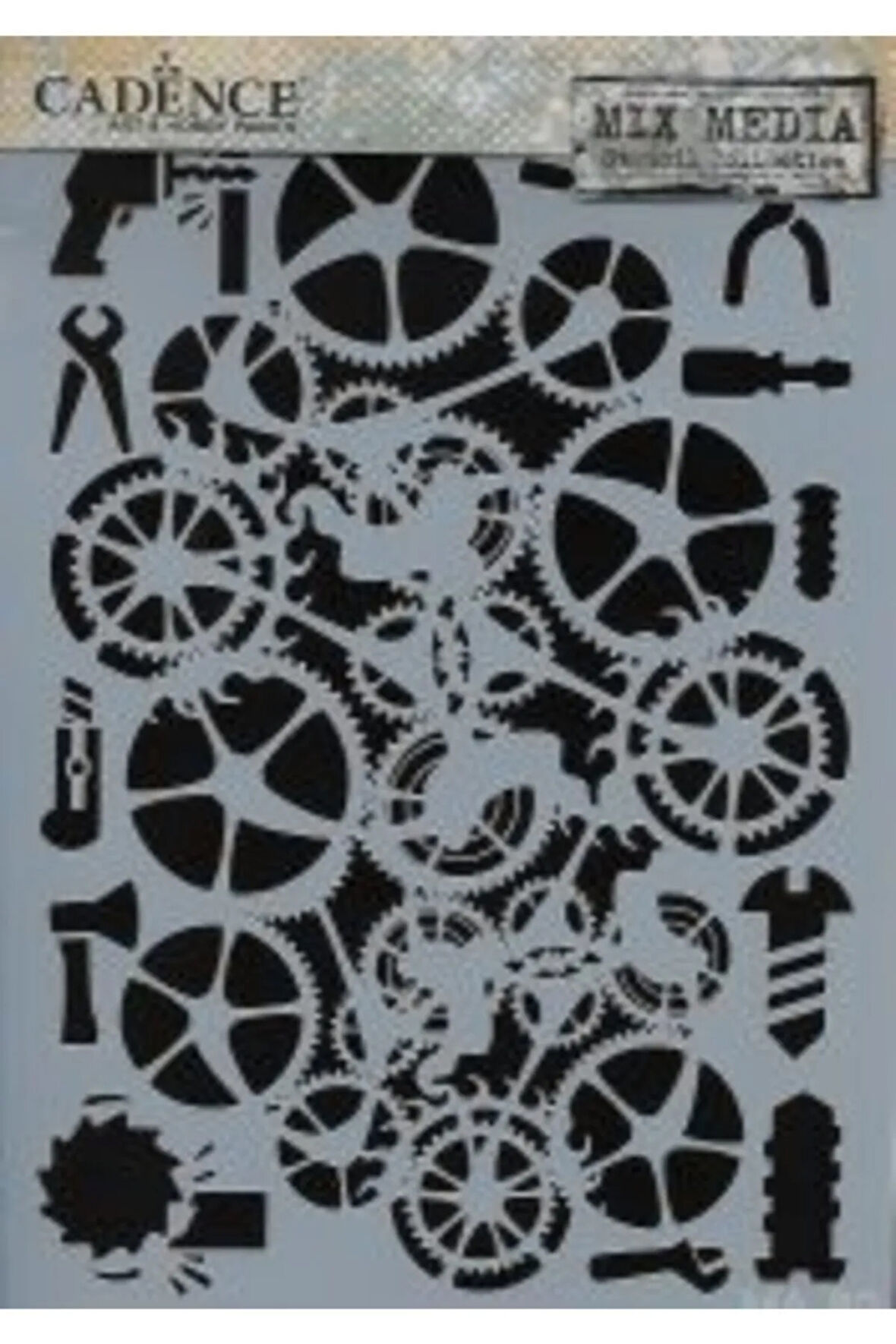 Ma82 Mix Media Stencil