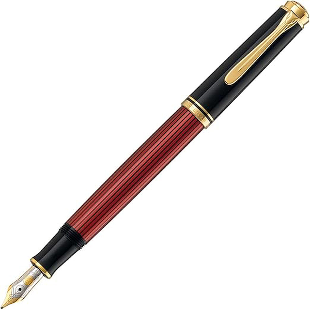 Pelikan Fountain pen Souverän M400 Black-Red / M