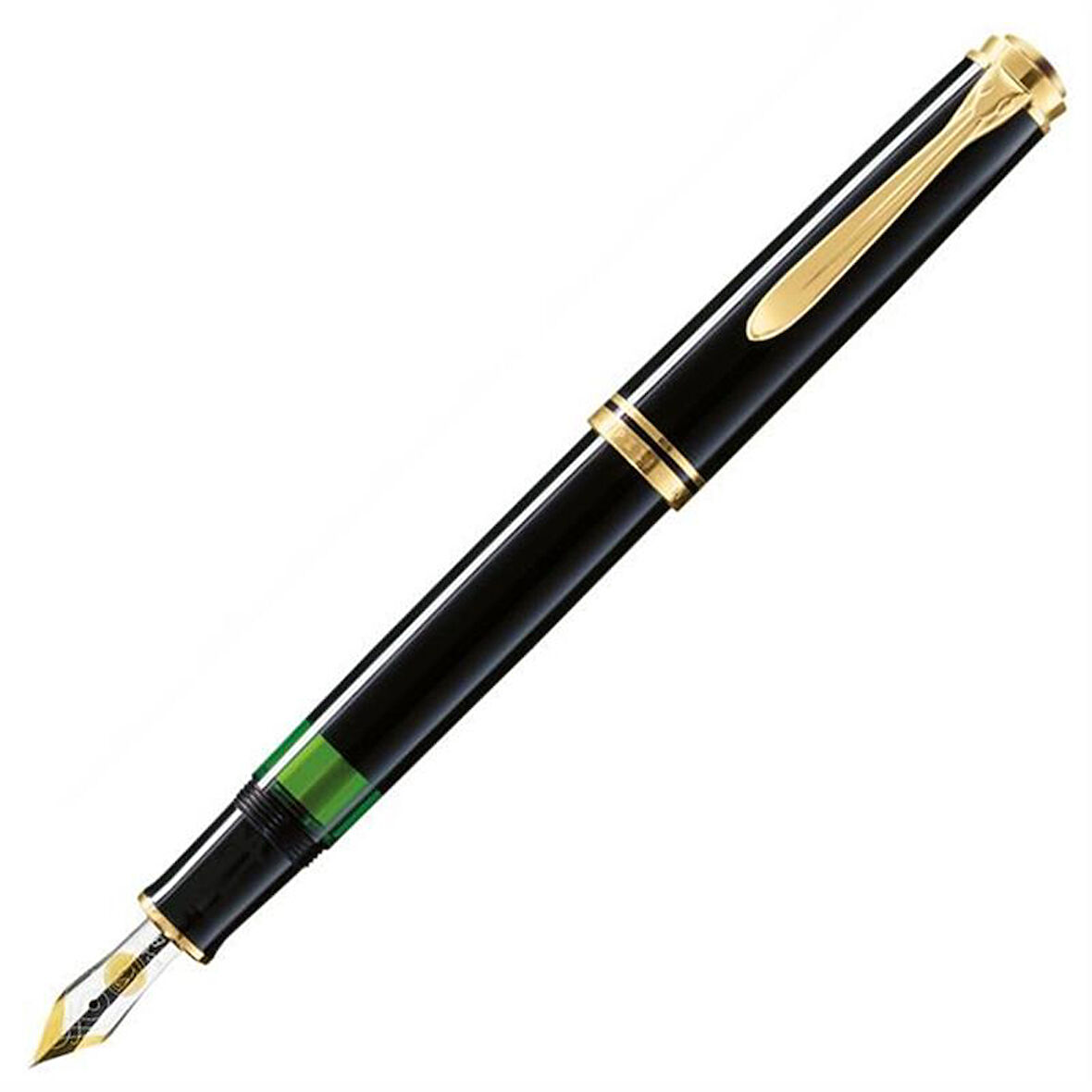 Pelikan Souveran M400 Dolma Kalem Siyah F UÇ