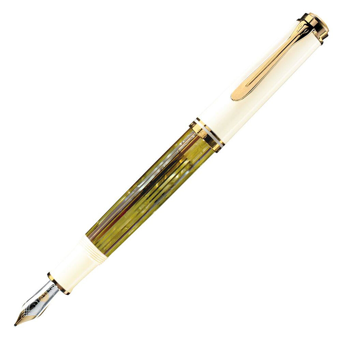 Pelikan M400 Tortoise Shell White Dolma Kalem F