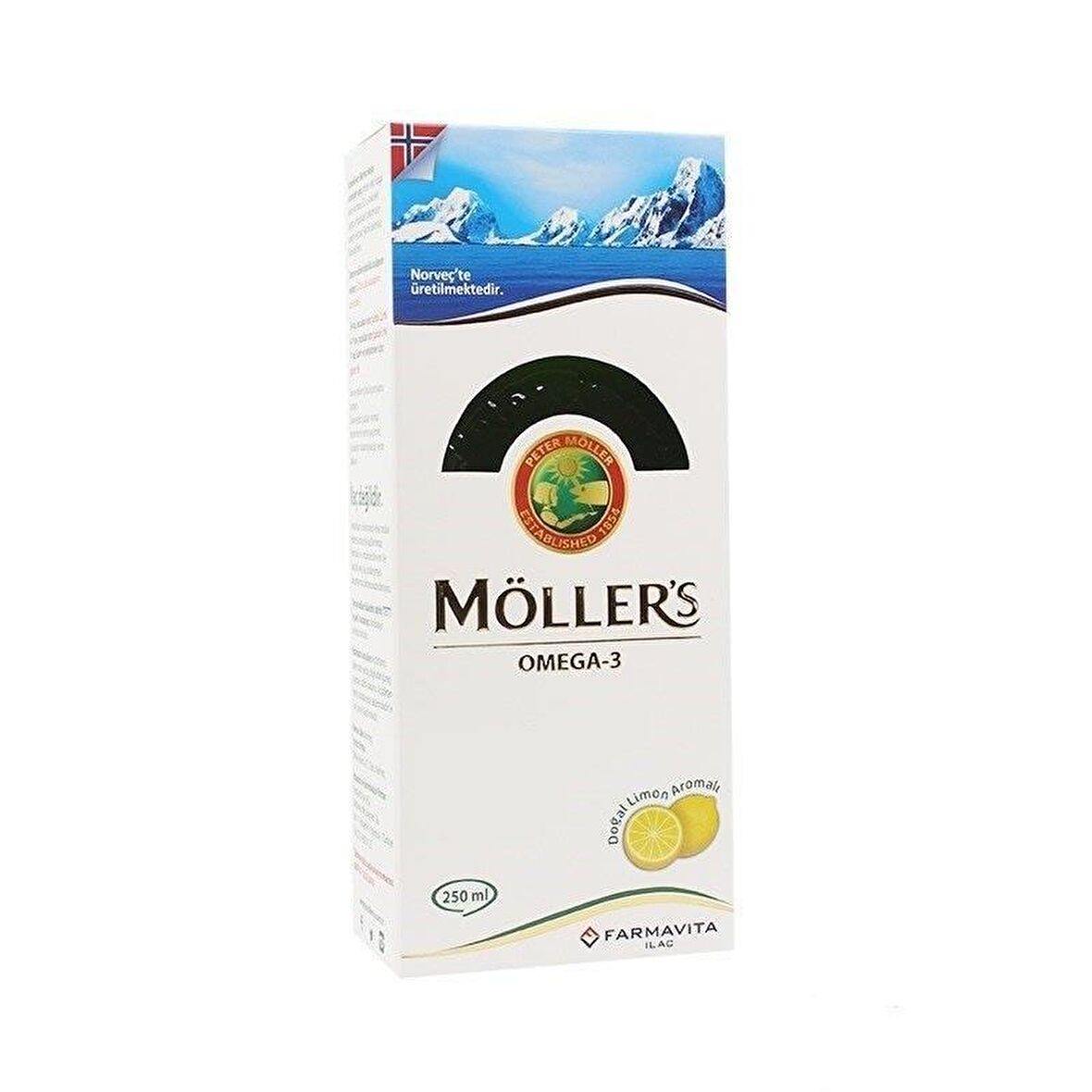 Möllers Omega 3 Takviye Edici Gıda Limonlu 250 ml