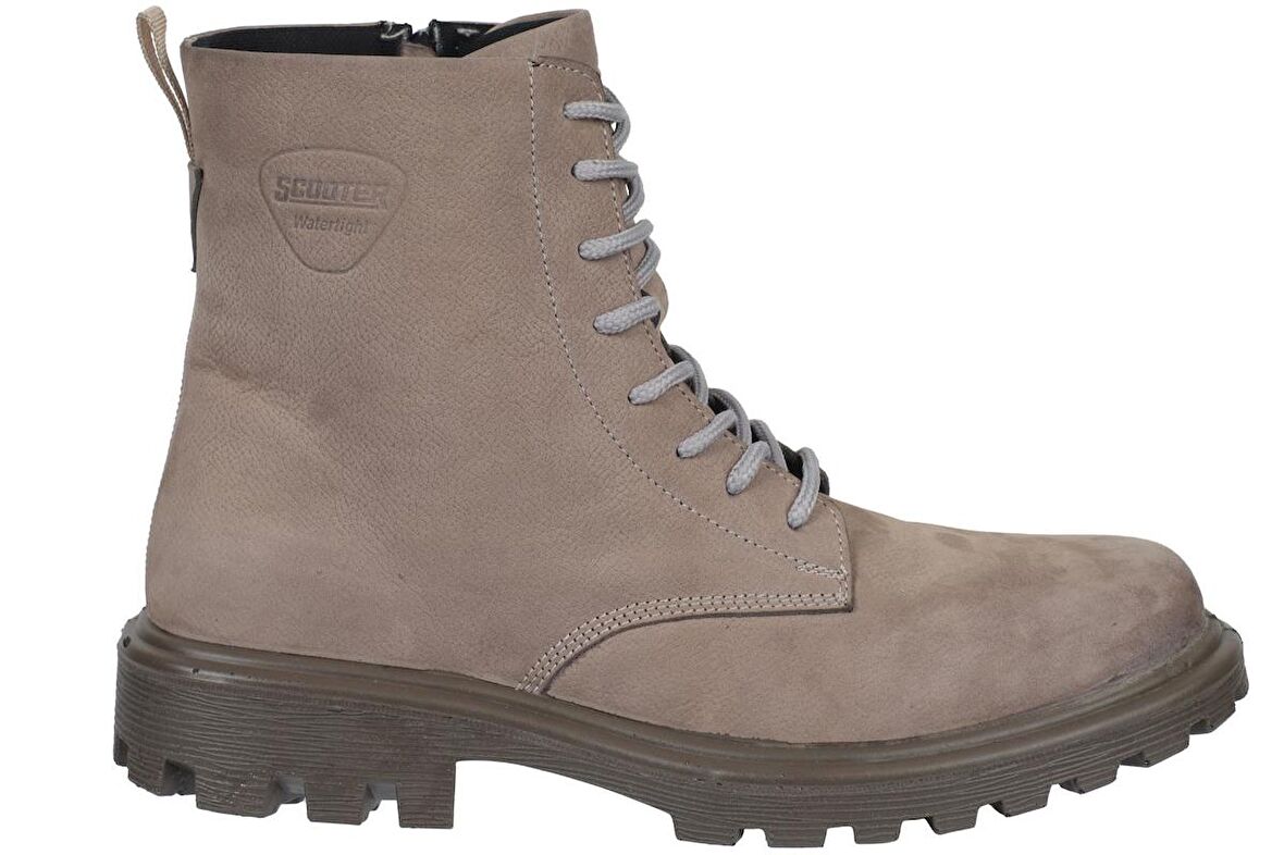 Scooter Su Geçirmez Deri Kum Rengi Erkek Bot M7106NKU