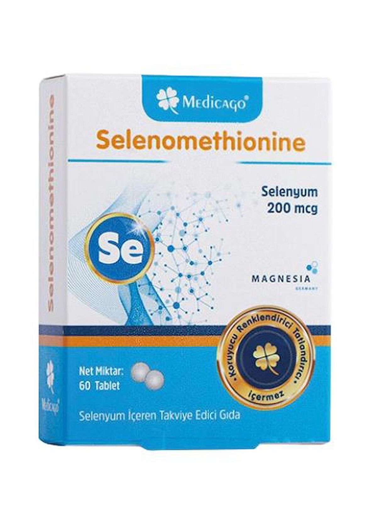 Medicago Selenomethionine Selenyum 200 Mcg 60 Tablet