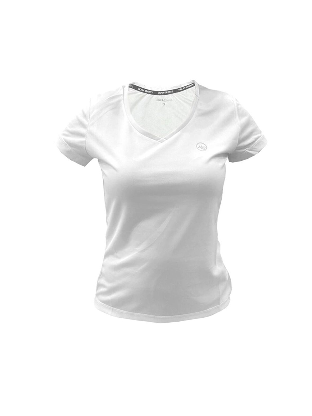 Side Kadın V Yaka Tshirt