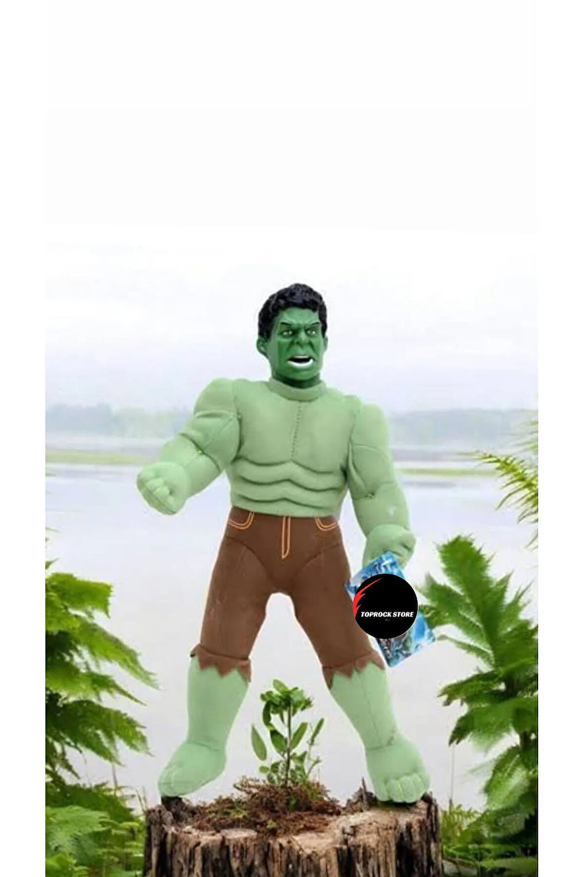 Hulk Peluş Oyuncak Büyük Boy Uyku Arkadaşı 40 cm