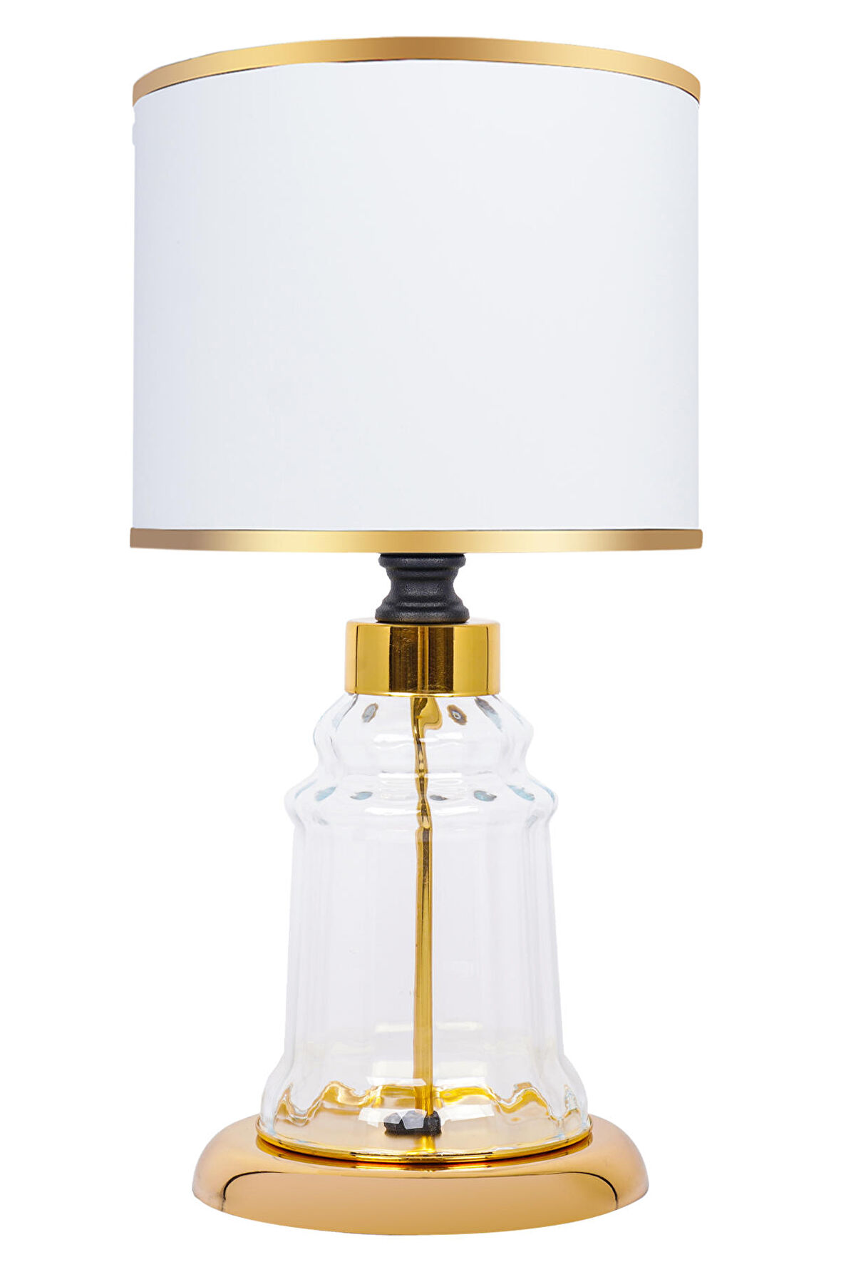 Baroque Gold Cam Abajur