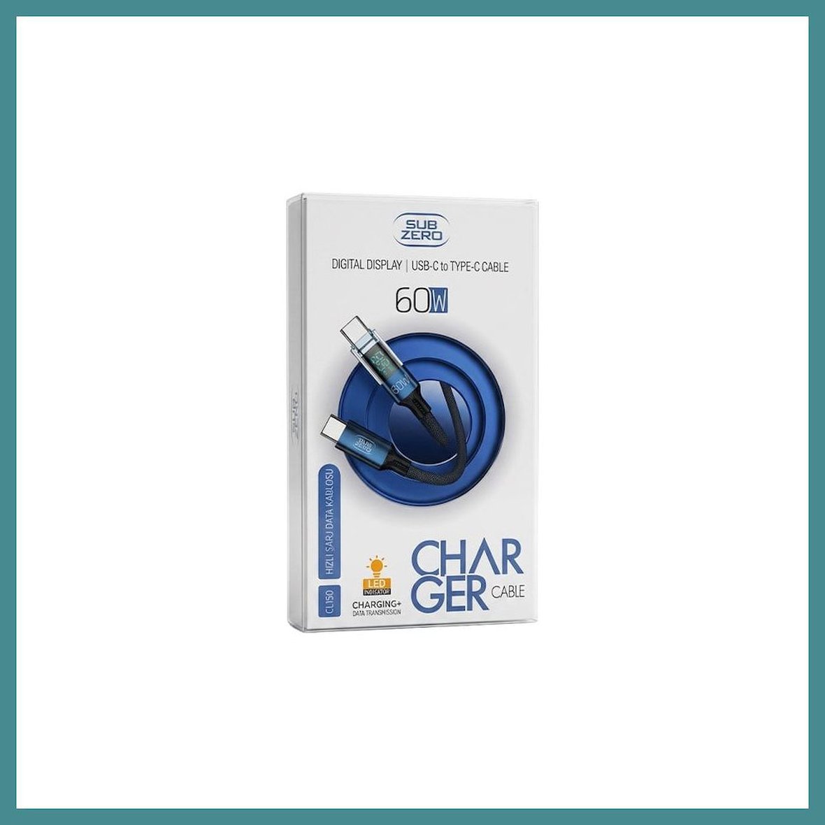Trendexa CL 150 TYPE 60W SARJ KABLOSU 1 Adet MAC
