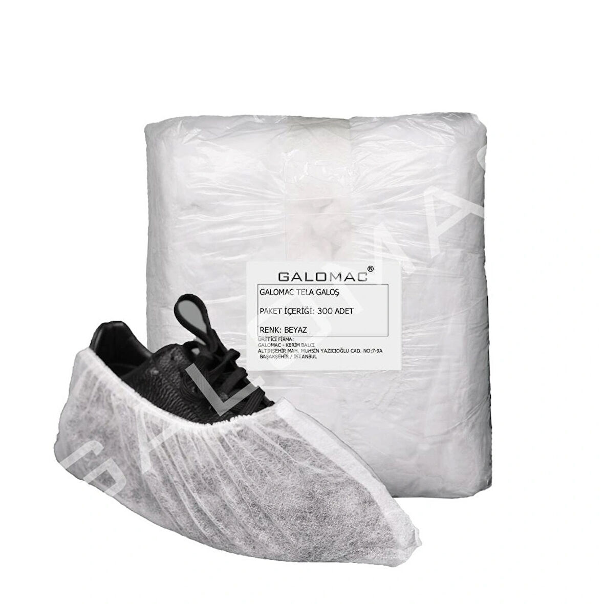 Tela Beyaz Galoş 3000 Adet