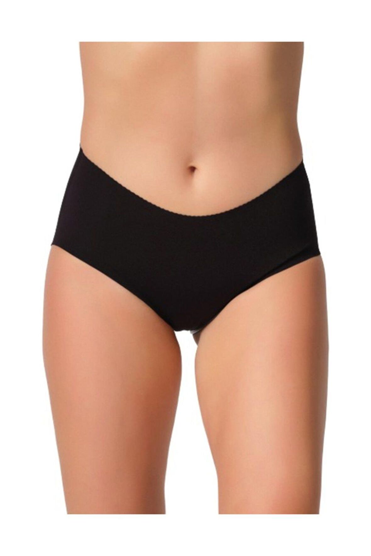 Siyah Kadın Lazer Külot Korse 2702