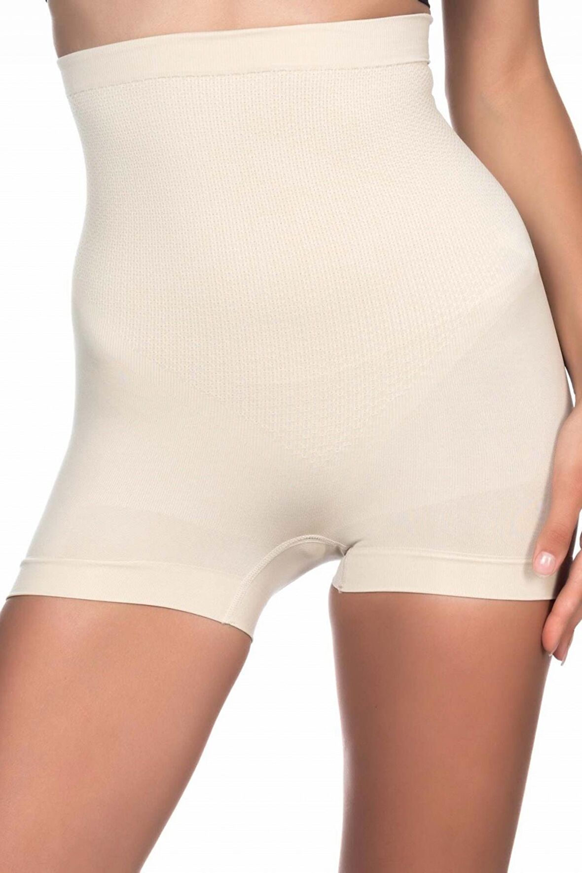 Ten Masaj Özellikli Kısa Paçalı Boxer Korse 2055