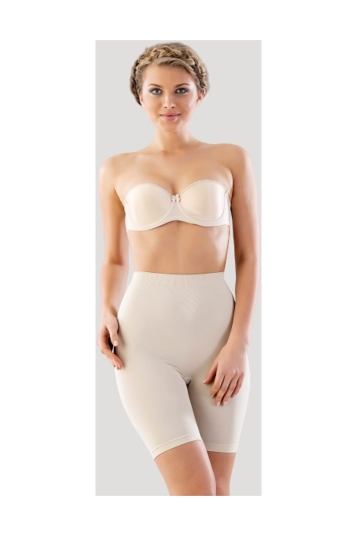 Seamless Uzun Paçalı Korse Ten 3005