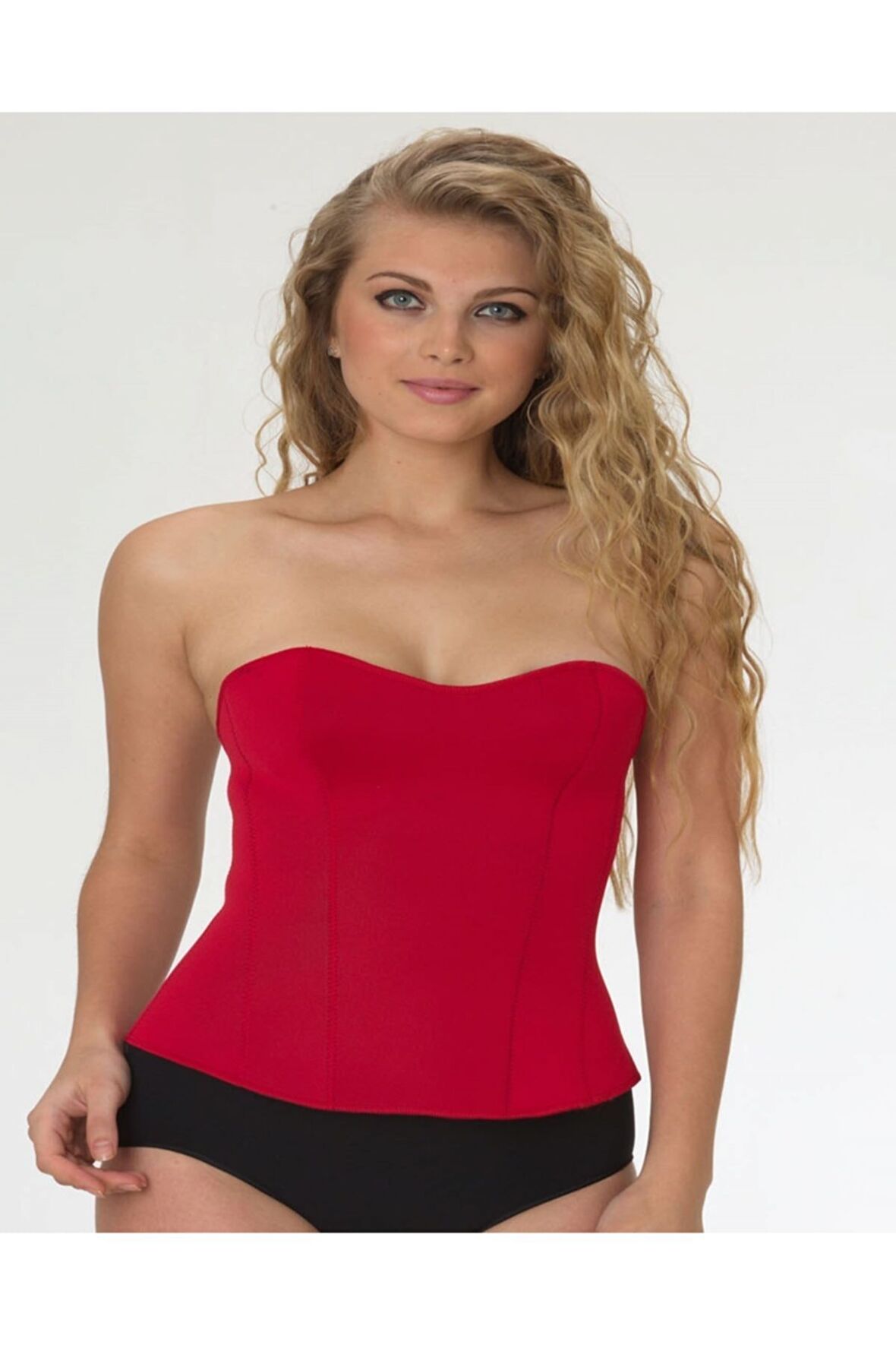 Kadın Çırtlı Bel Korse Kırmızı 9155k