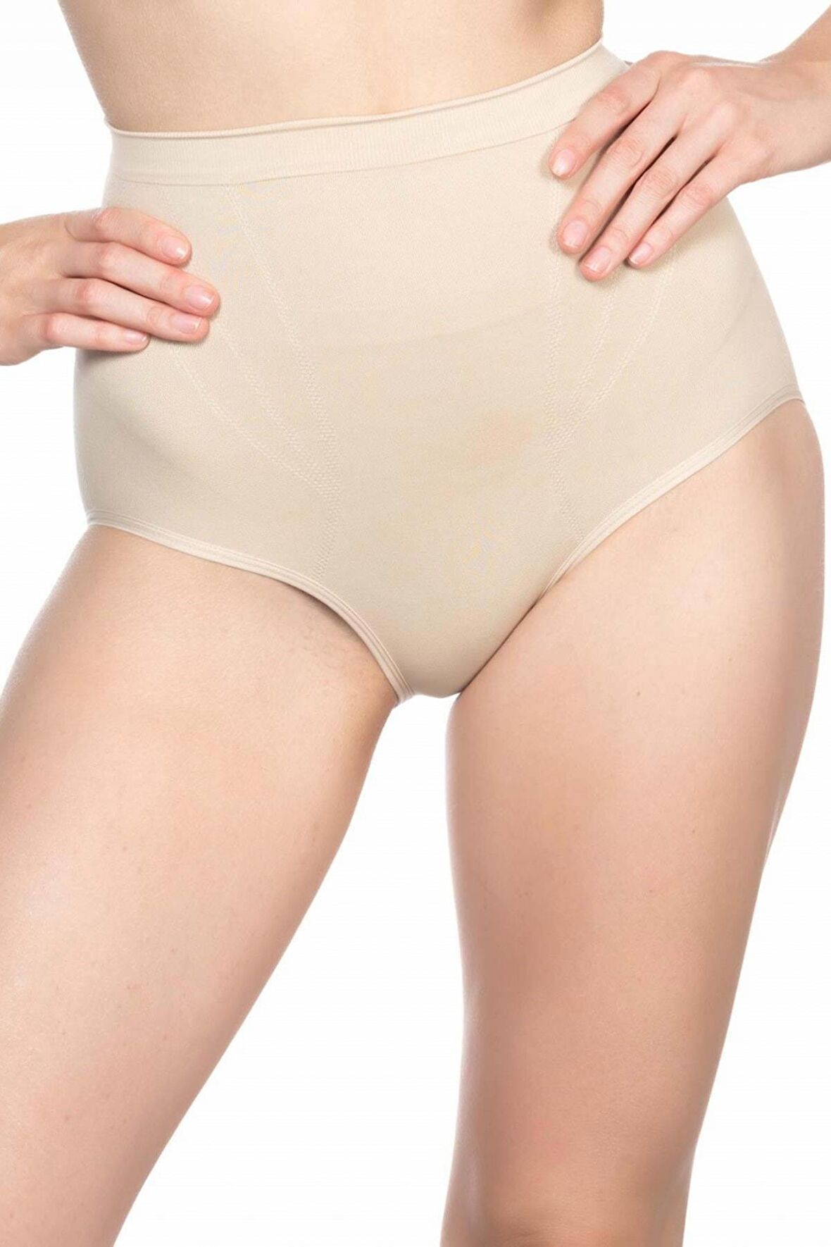 Kadın Ten Klasik Dikişsiz Külot Korse 2016t