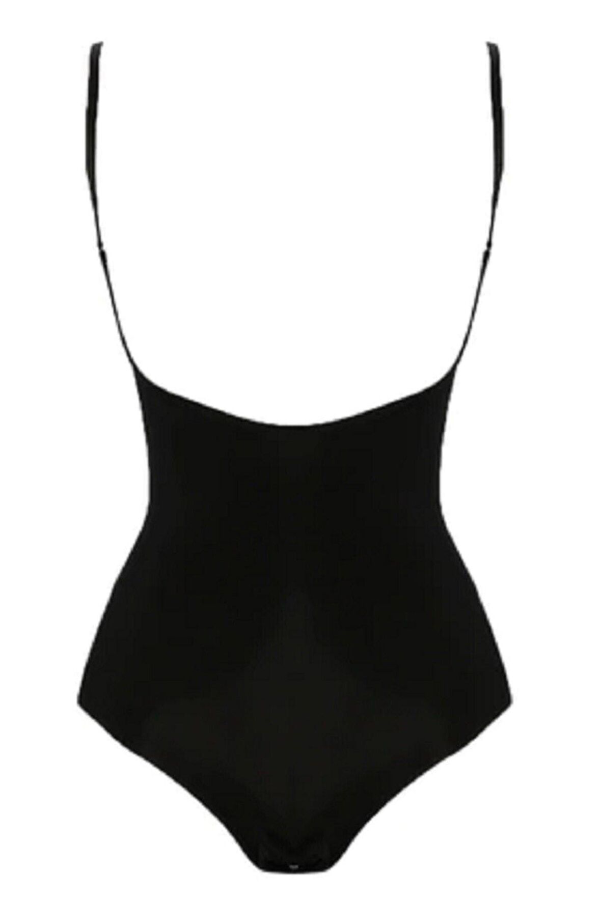 Kadın Siyah İz Yapmaz Külot Boy Korse 2811