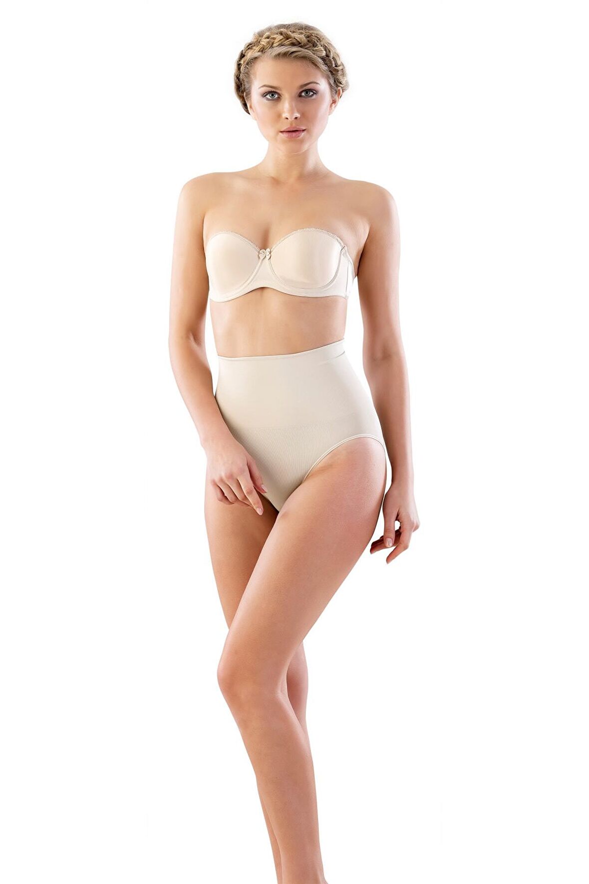 Kadın Seamless Düşük Bel Double Slip Korse