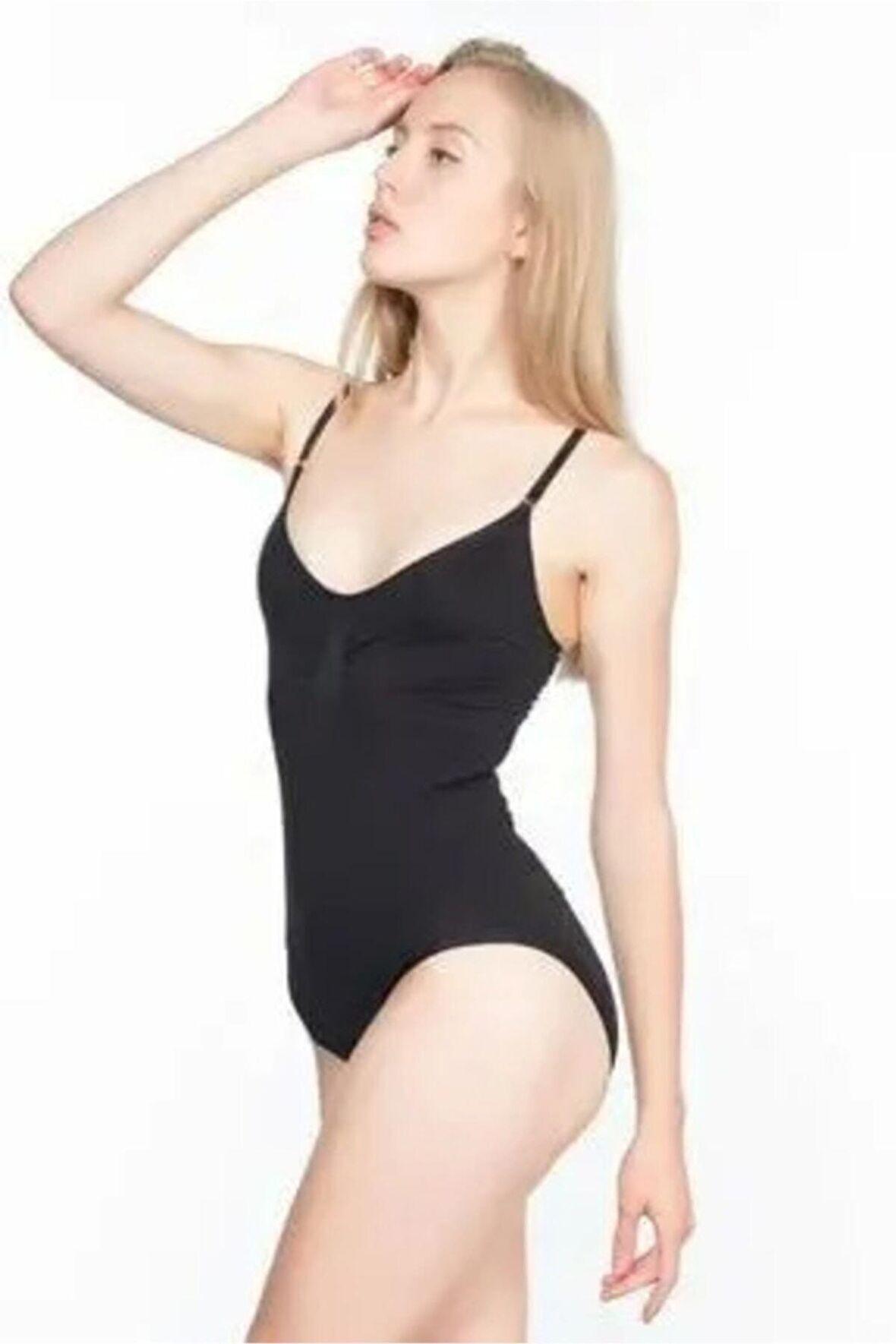Kadın Siyah Slip Body Boy Korse 2012