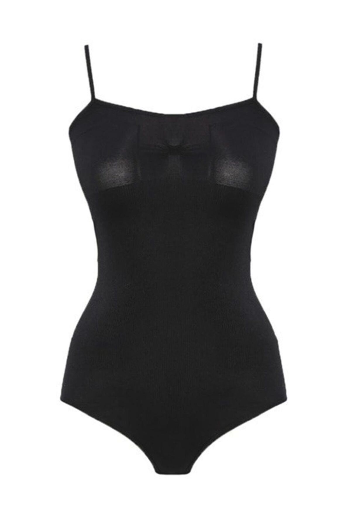 Seamless Pedli Ip Askılı Çıtçıtlı Bady Siyah 1925