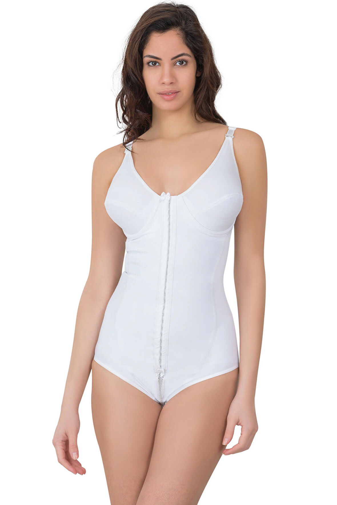 Beyaz Mı 2871 Balenli Agraflı Toparlayıcı Boy Korse