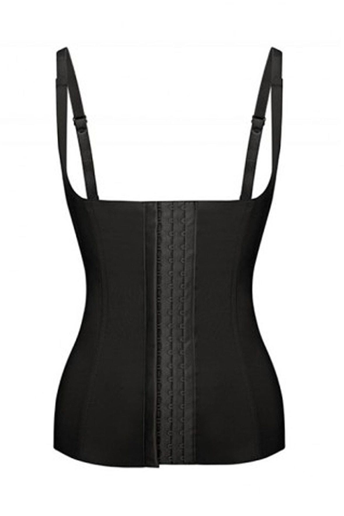Kadın Siyah Agraflı Bel Ve Basen Toparlayıcı Korse 2875