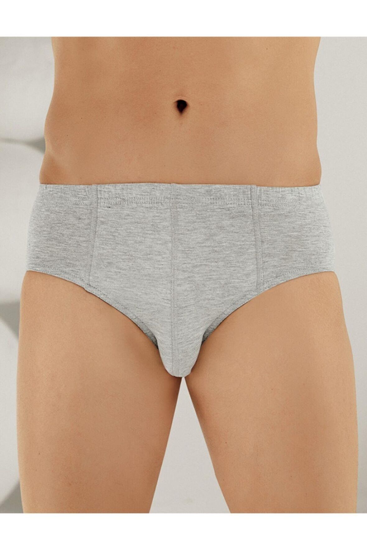 Erkek Gri 6'lı Paket Külot ME009-GR