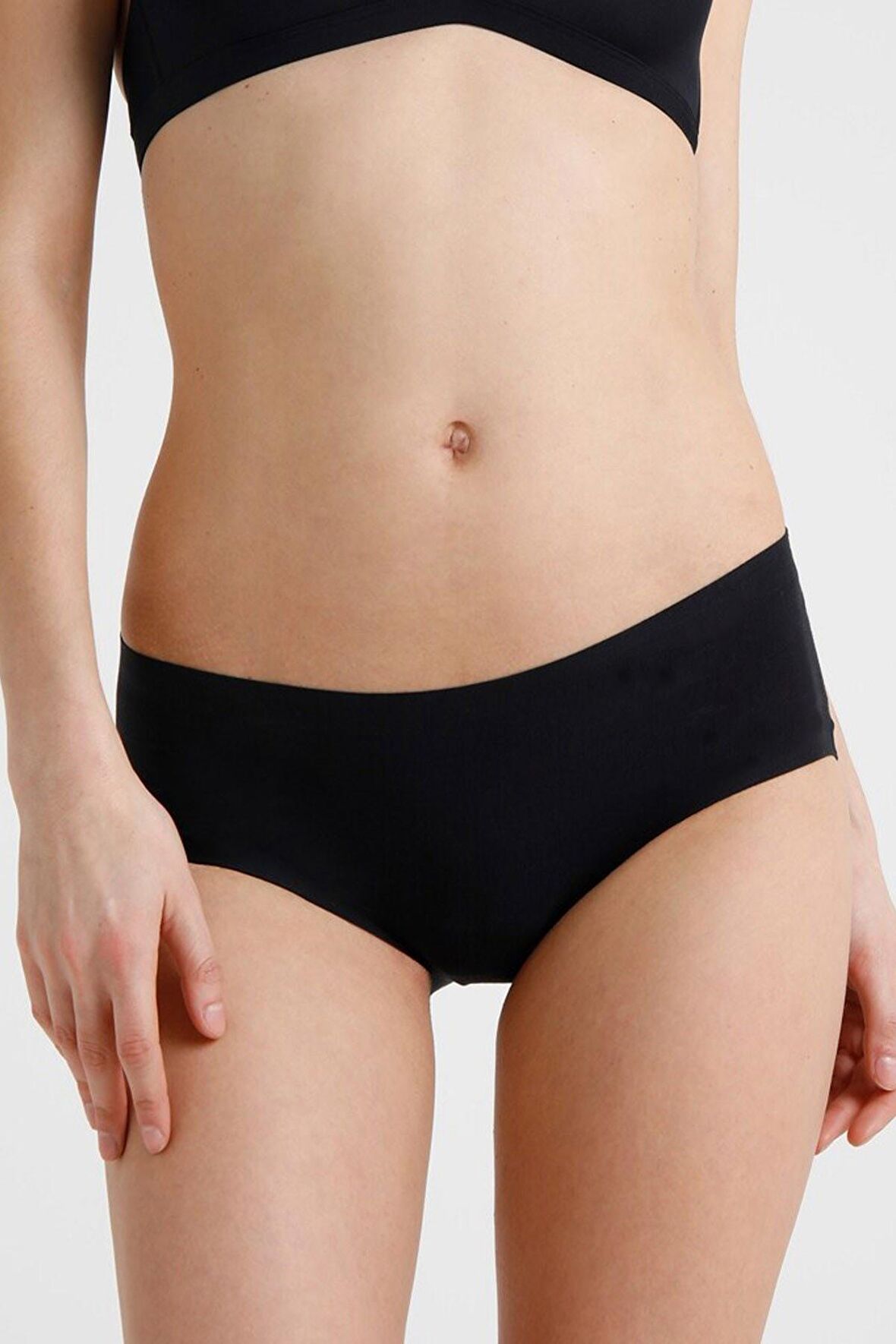 Kadın Lazer Kesim Külot Korse 2702 Siyah