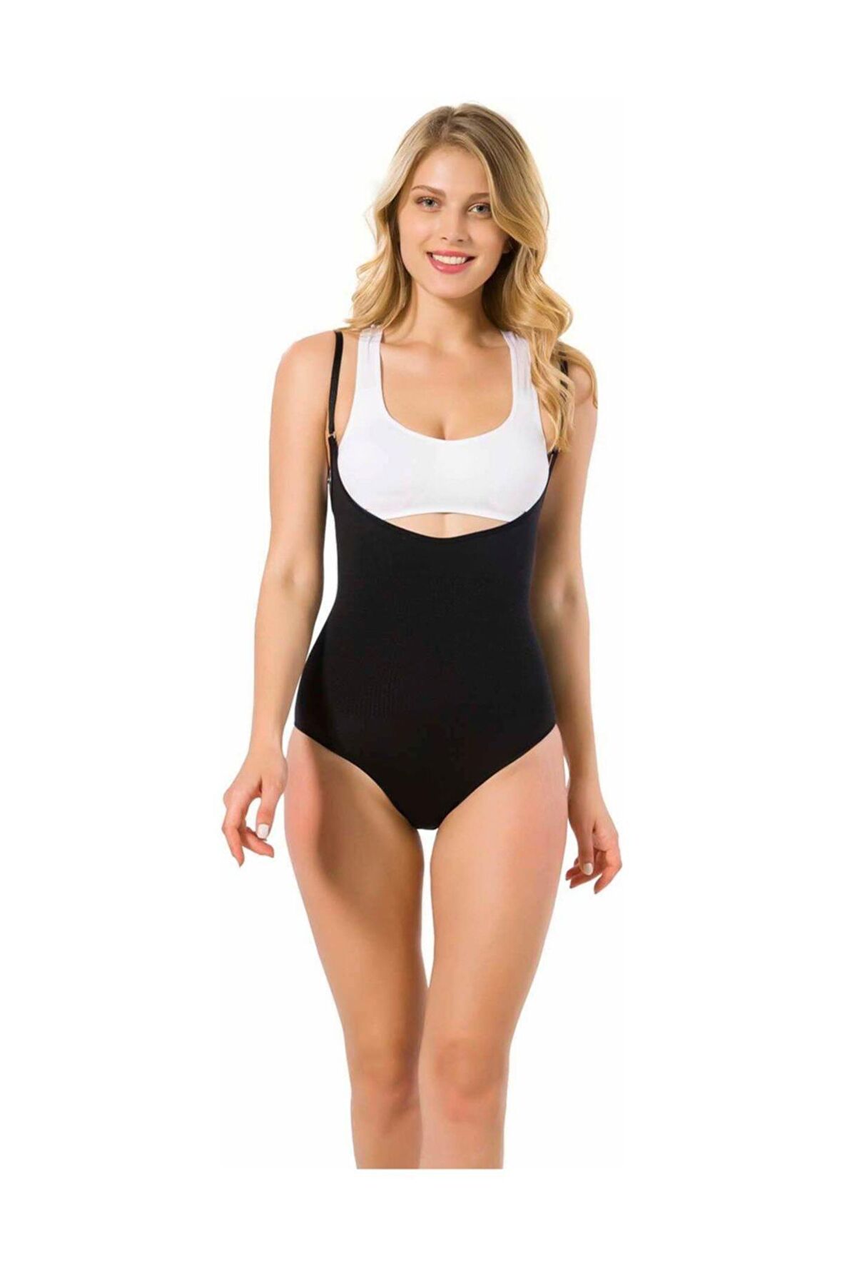 2023 Dikişsiz Göğsü Açık Slip Korse