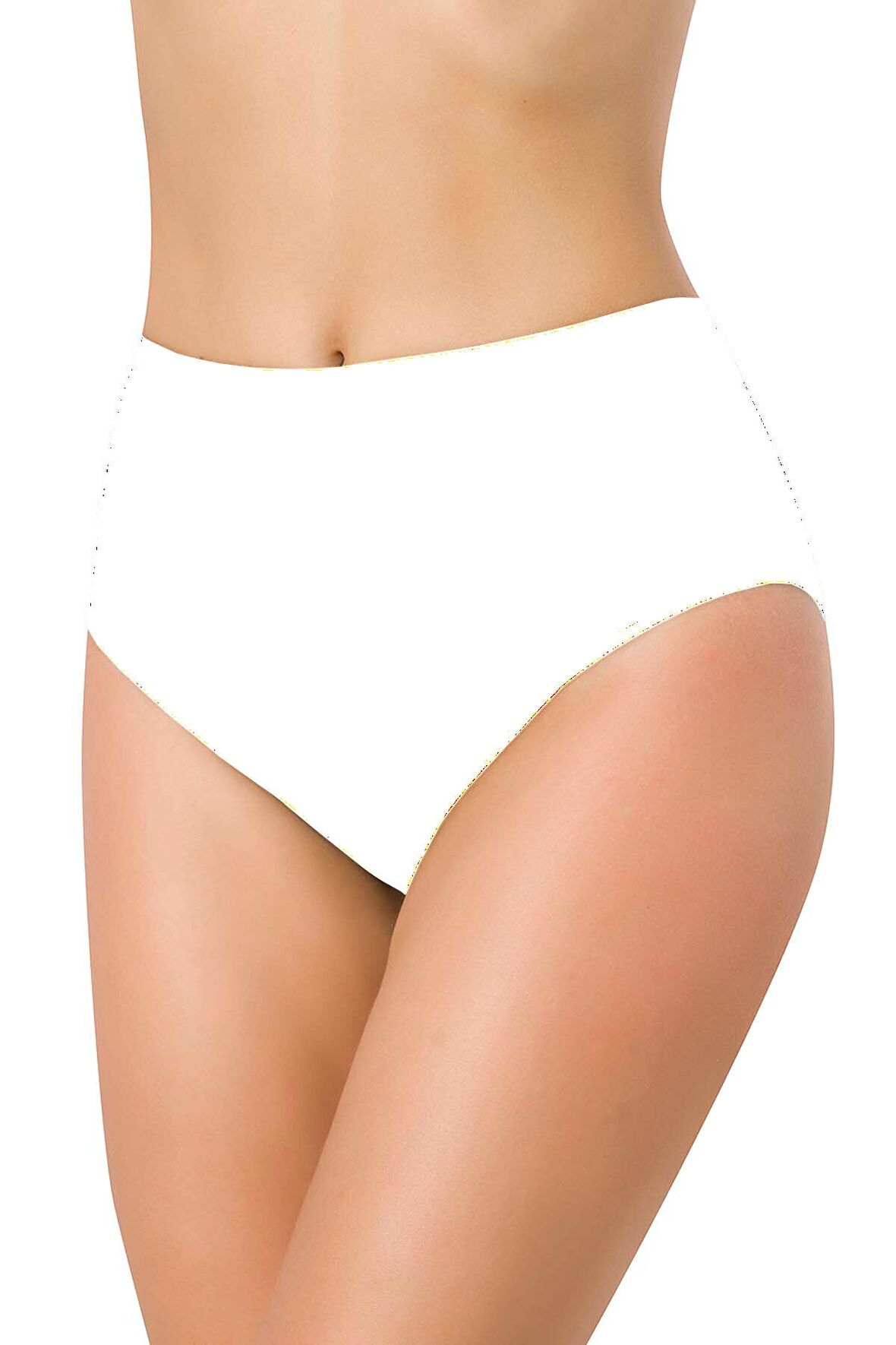 Kadın Beyaz Dikişsiz Slip Korse