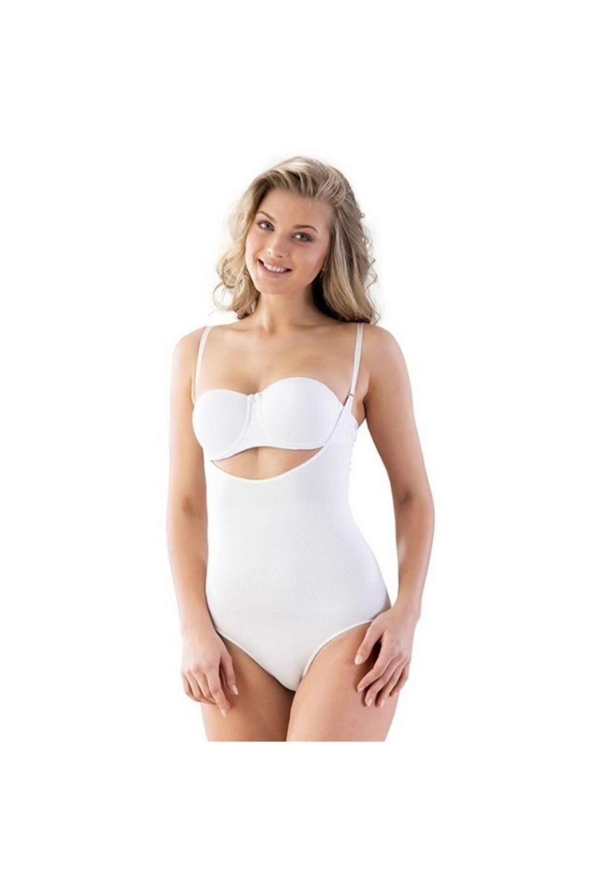 2023 Kadın Dikişsiz Göğsü Açık Slip Korse Külot Korse