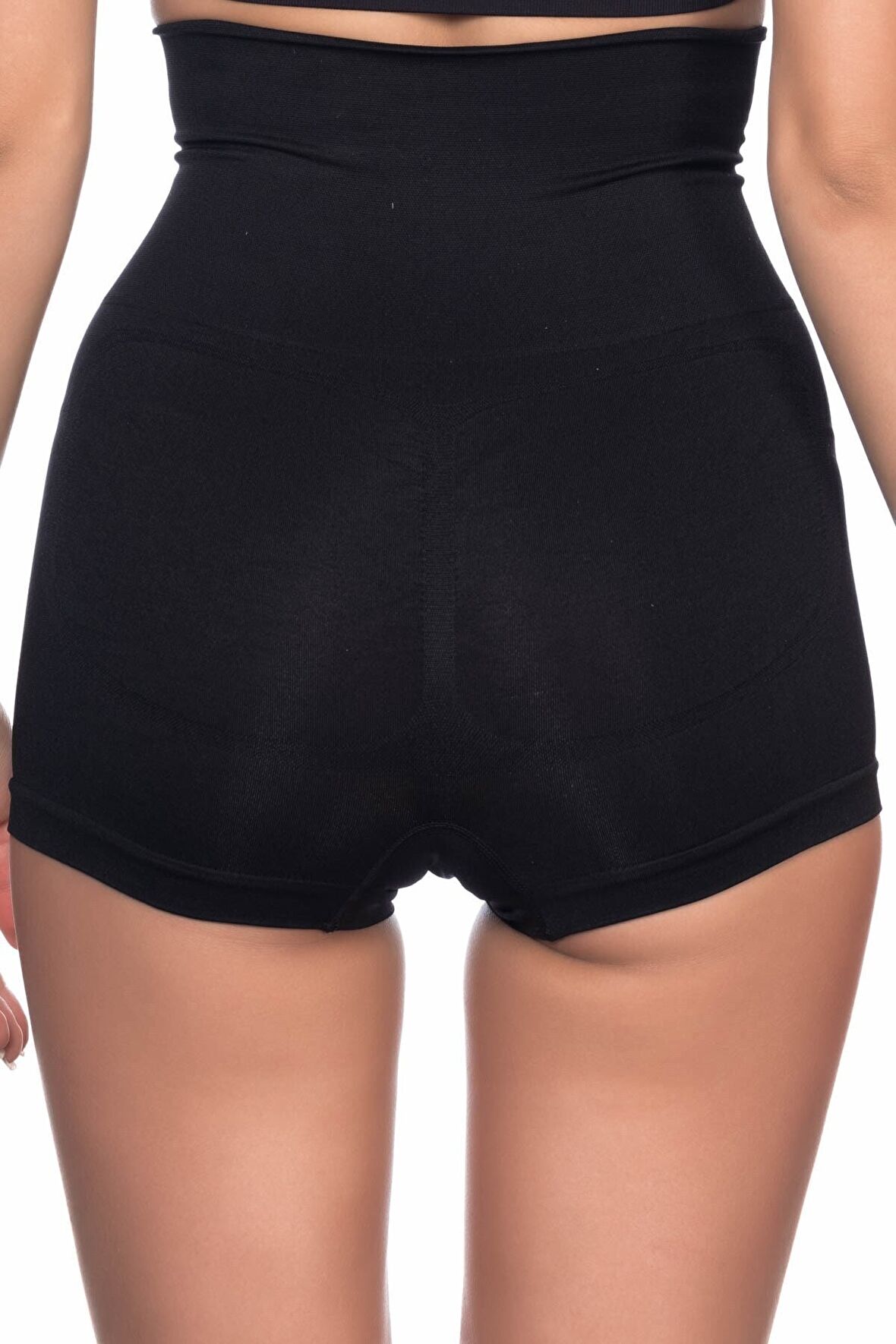 Siyah Toparlayıcı Double Çift Katlı Boxer Korse 2022