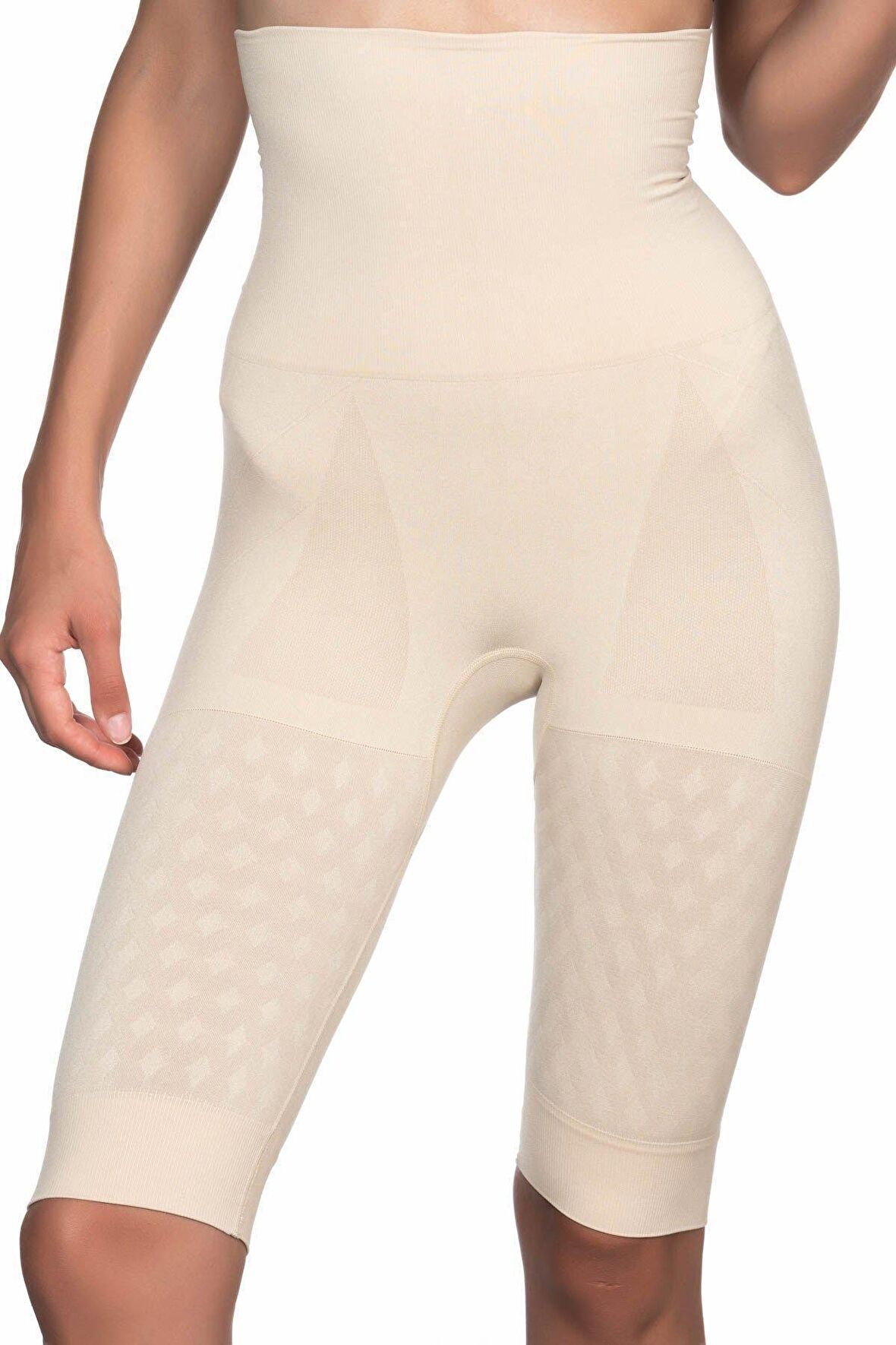 2015 Seamless Uzun Paça Double Boxer Korse