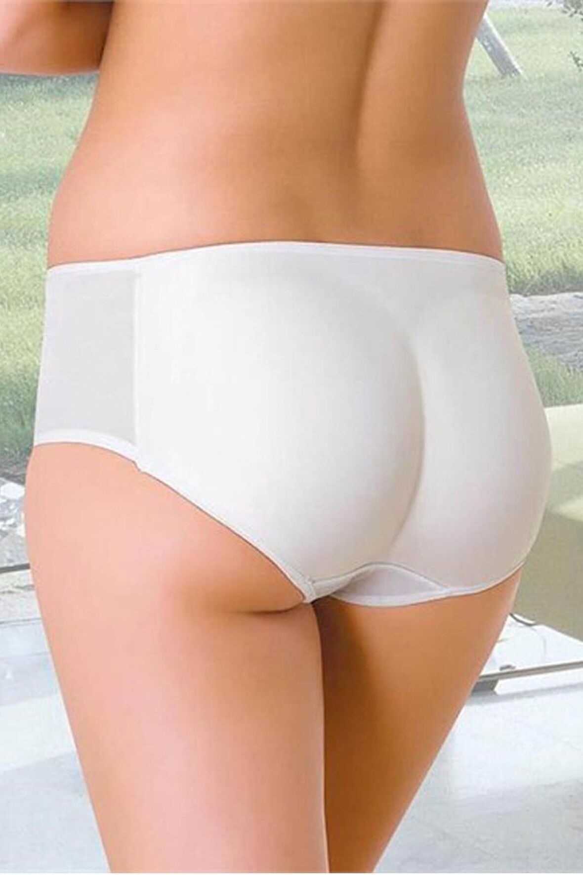 Kadın Beyaz Pop-up Slip Korse