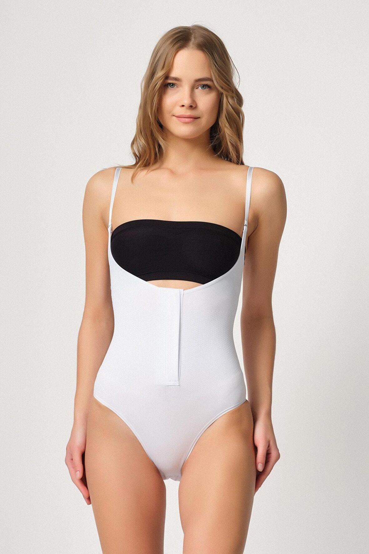 Agraflı Dikişsiz Boy Korse