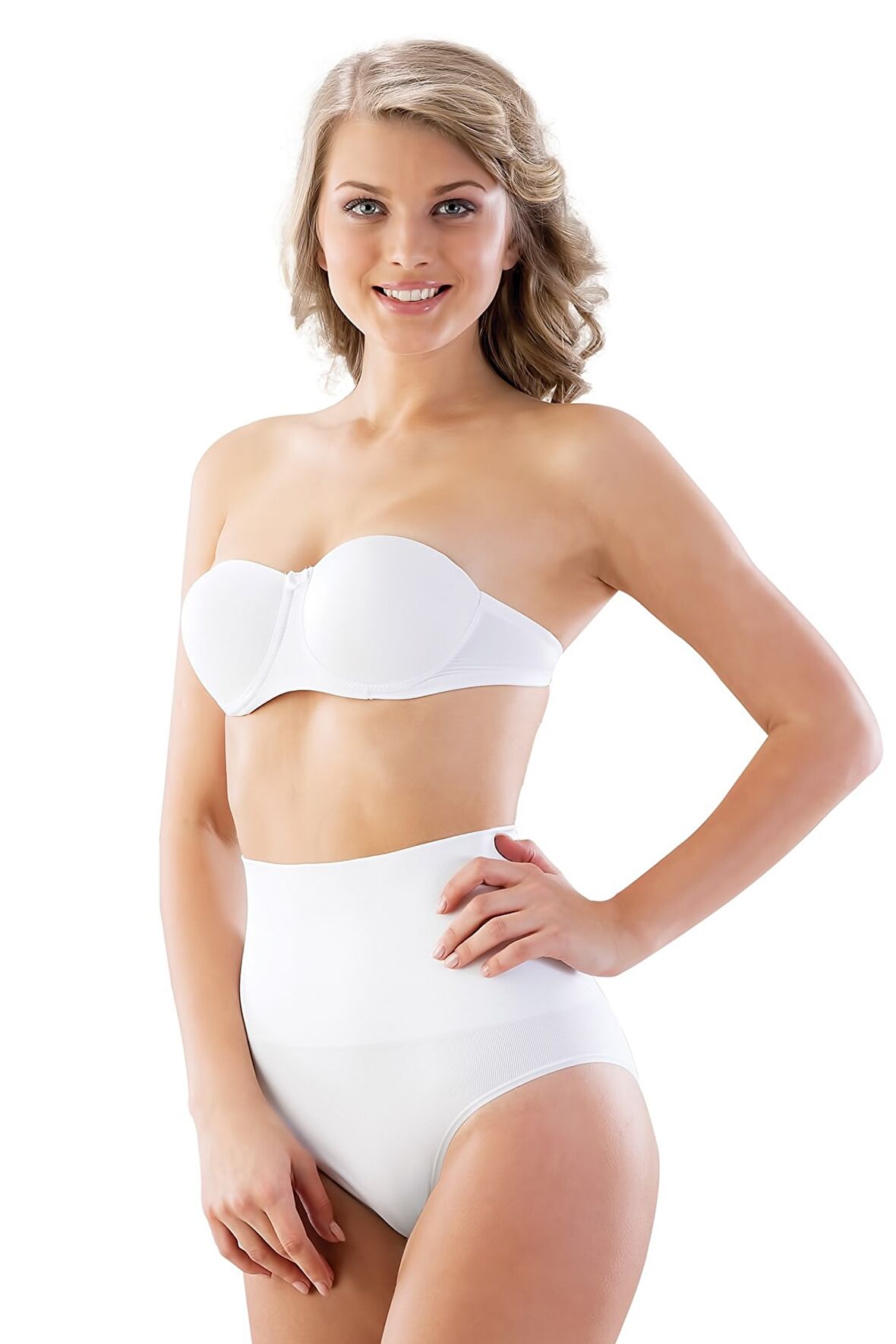 2039 Dikişsiz Double İz Yapmaz Slip Lohusa Korse