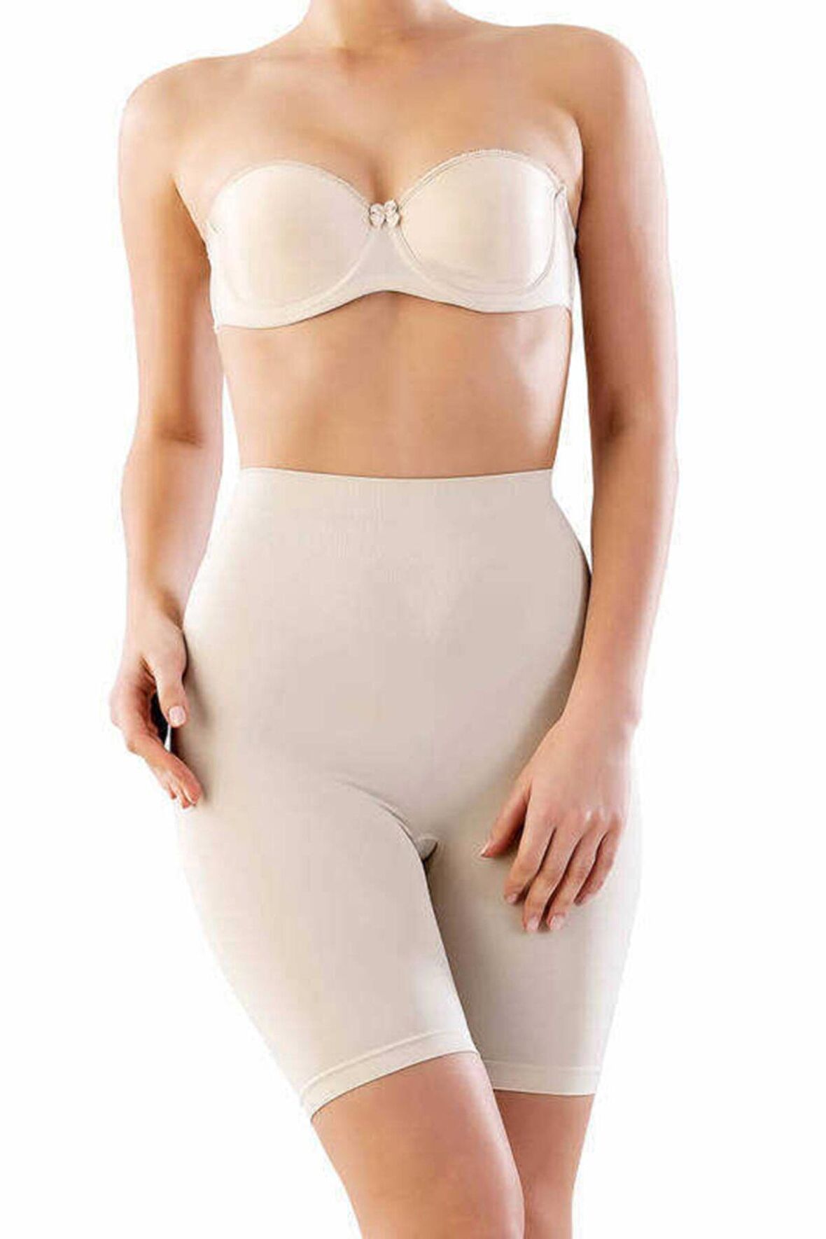 Dikişsiz Uzun Paçalı Boxer Korse 3005