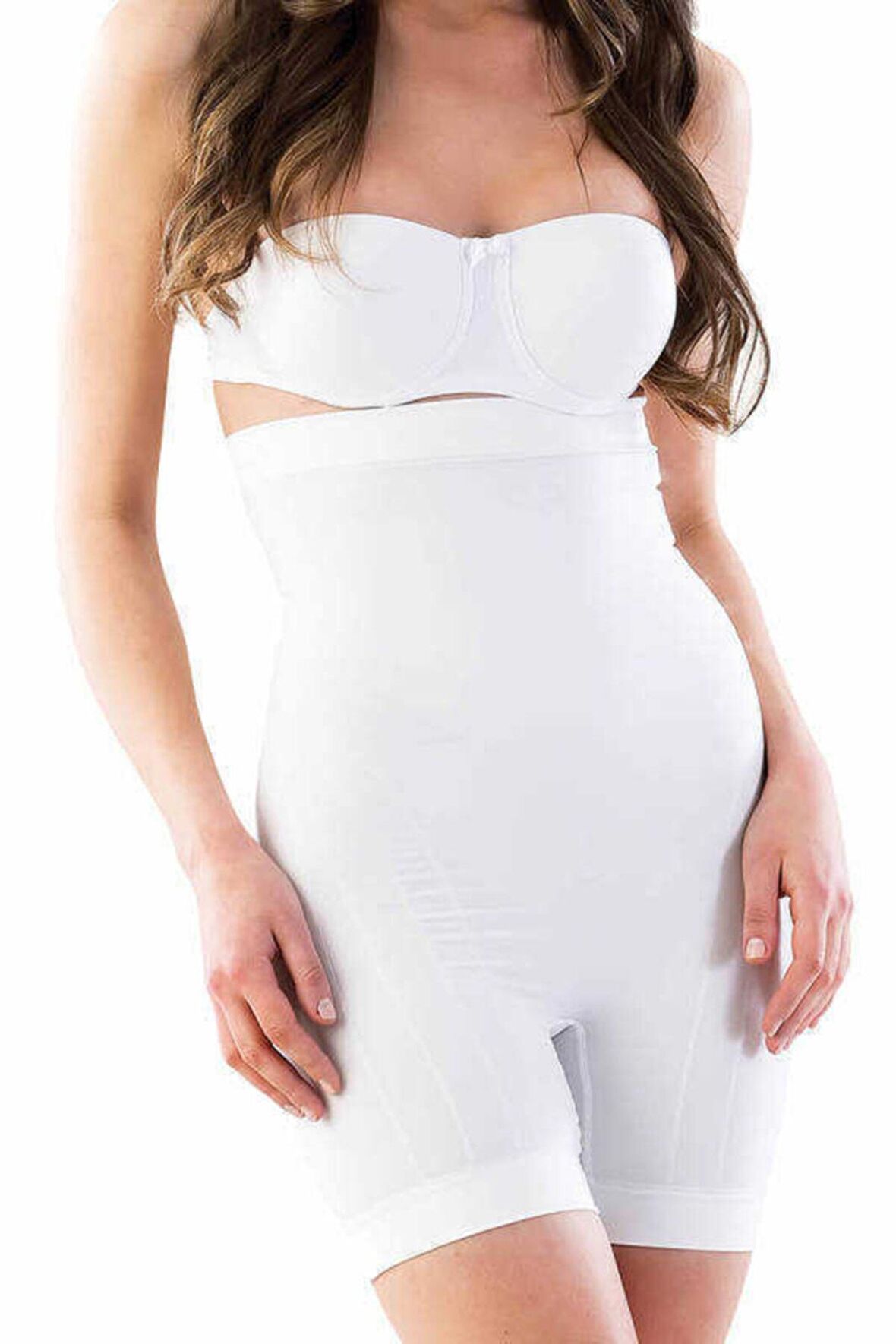 Kadın Yüksek Bel Ince Boxer 7026