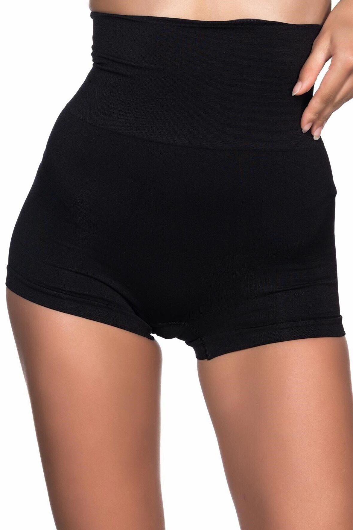 Kadın Siyah Double Boxer Korse