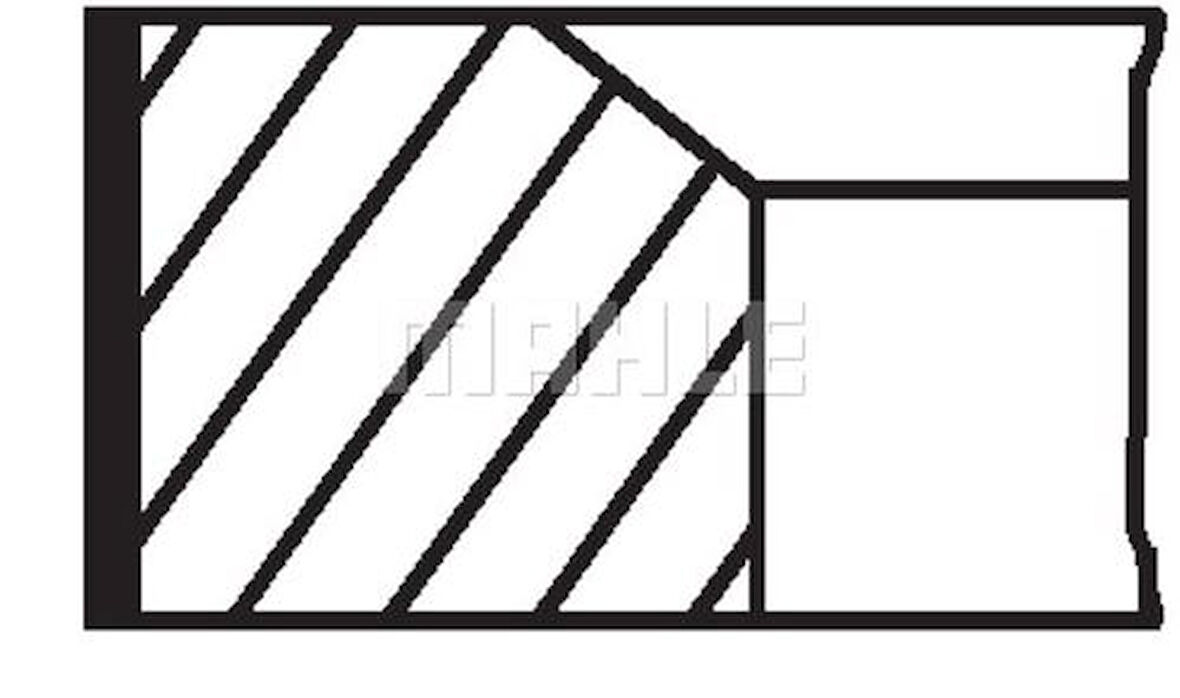 Mahle-Knecht-Behr 00531N0 Segman 88mm STD Sprinter 213CDI 215CDI 313CDI 513CDI 515CDI 2.2D 06-OM646.980 OM6469.86 OM646.989 OM646.989 00531N0