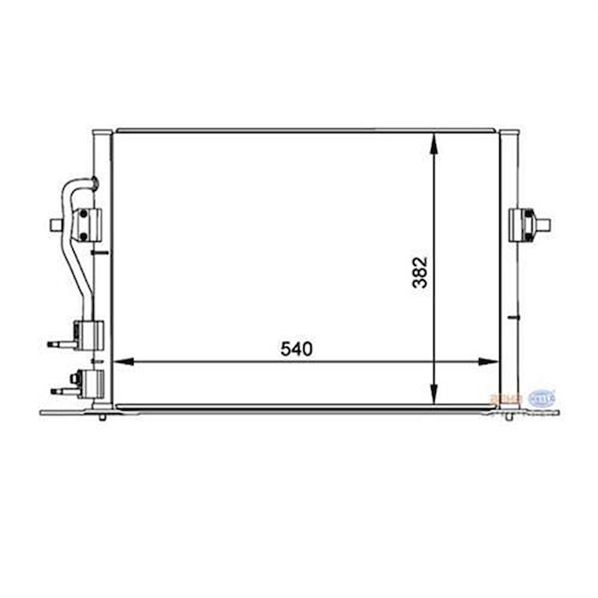 Mahle-Knecht-Behr AC286000S Kurutucu Klima Kondanser Lupo Polo Arosa 97-05 6X0820413A