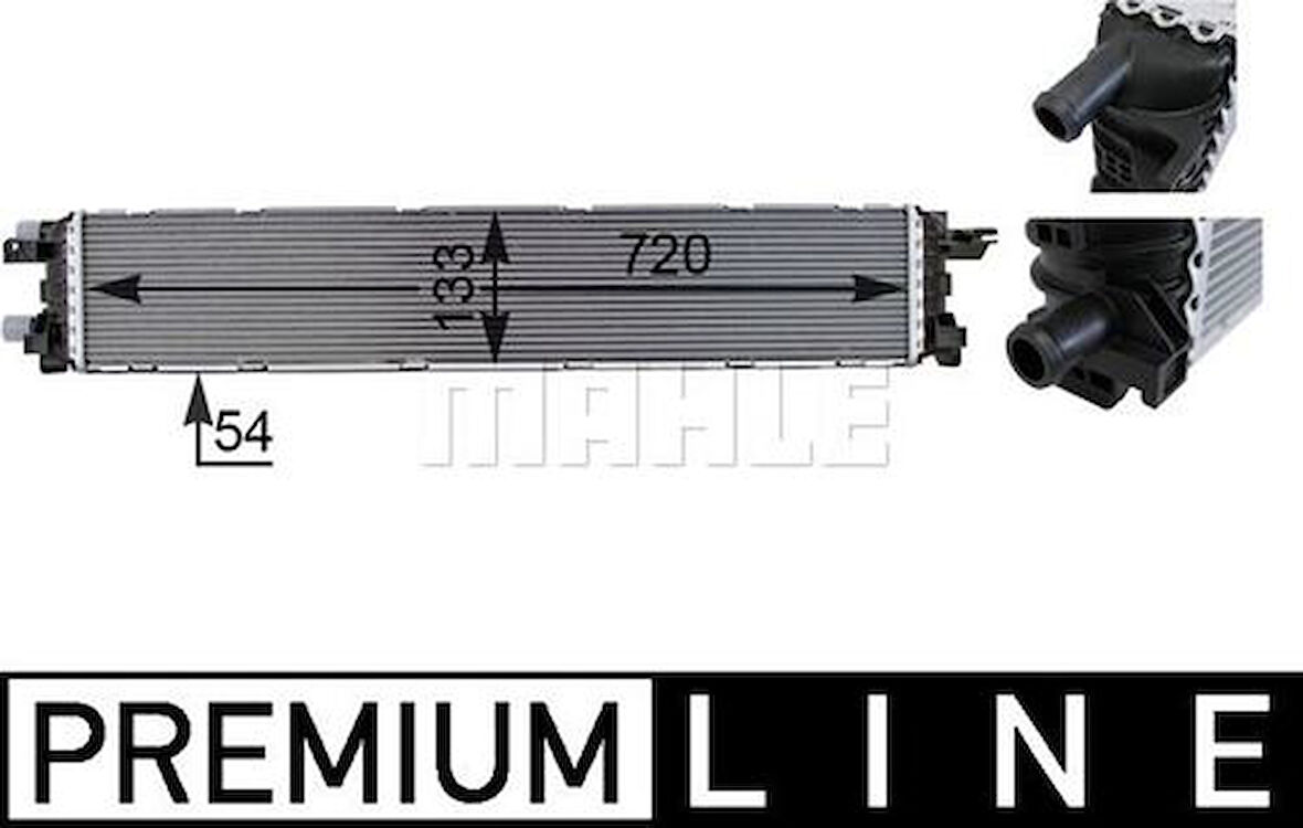 Mahle-Knecht-Behr CIR13000P Motor Radyatörü Audi A6 15-18 A7 15-18 Q5 13-17 Phıdeon 17- 4G0145804D