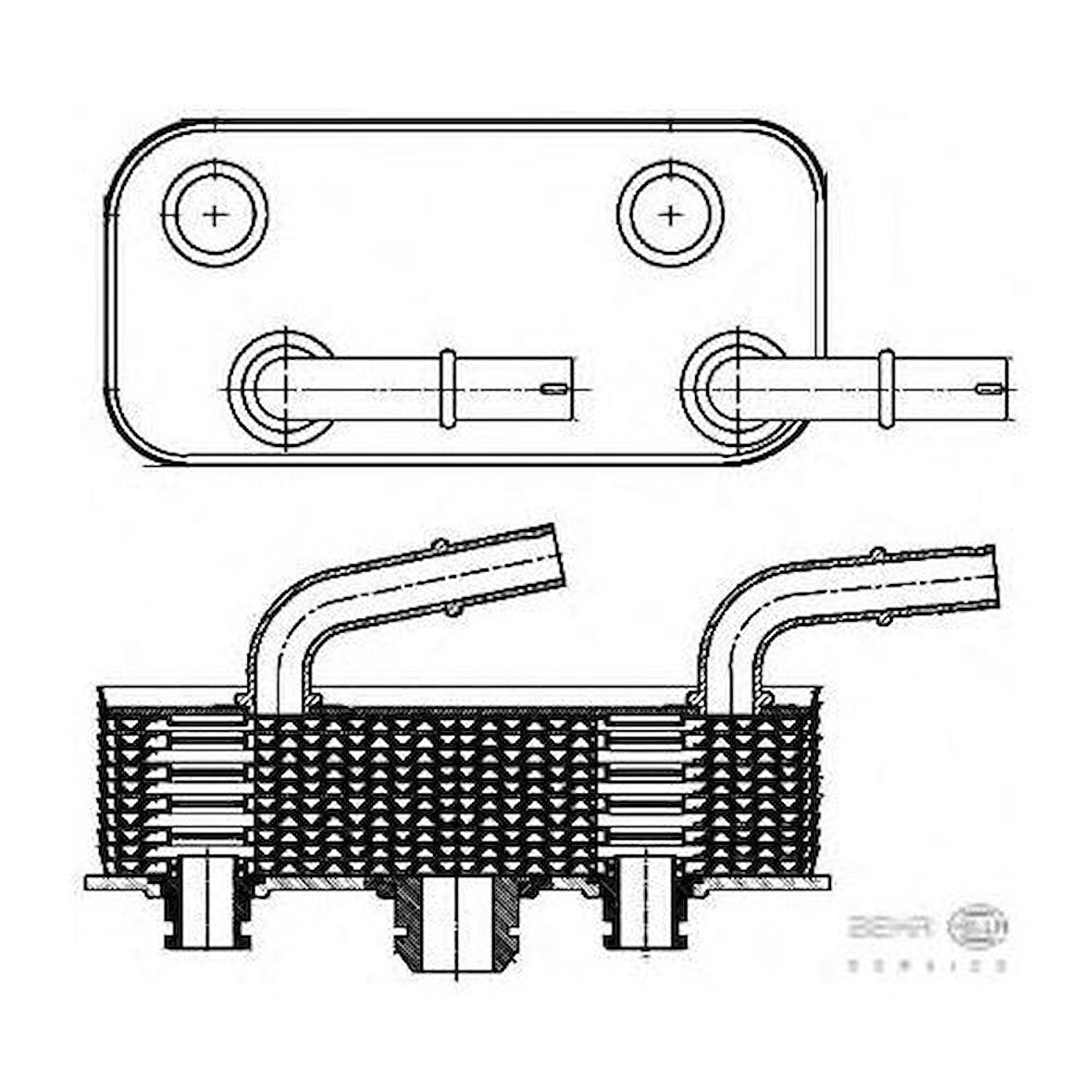 Mahle-Knecht-Behr CLC180000S Şanzıman Yağ Soğutucu BMW E46 X3 E83 Z4 E84 17227505826