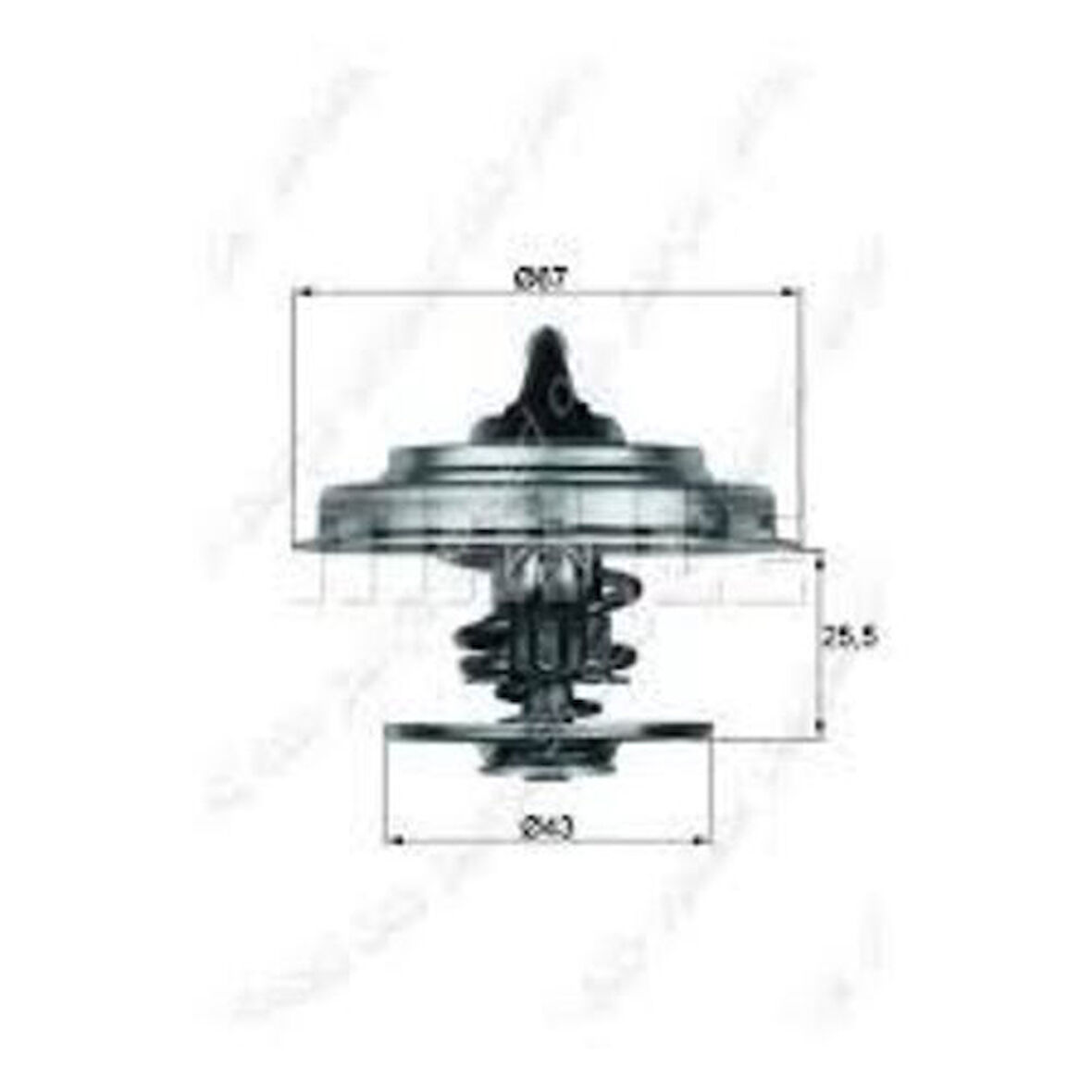 Mahle-Knecht-Behr TH387 Termostat 87 CC M266 A-Serisi W169 04-12 B-Serisi W245 05-10 2662030275
